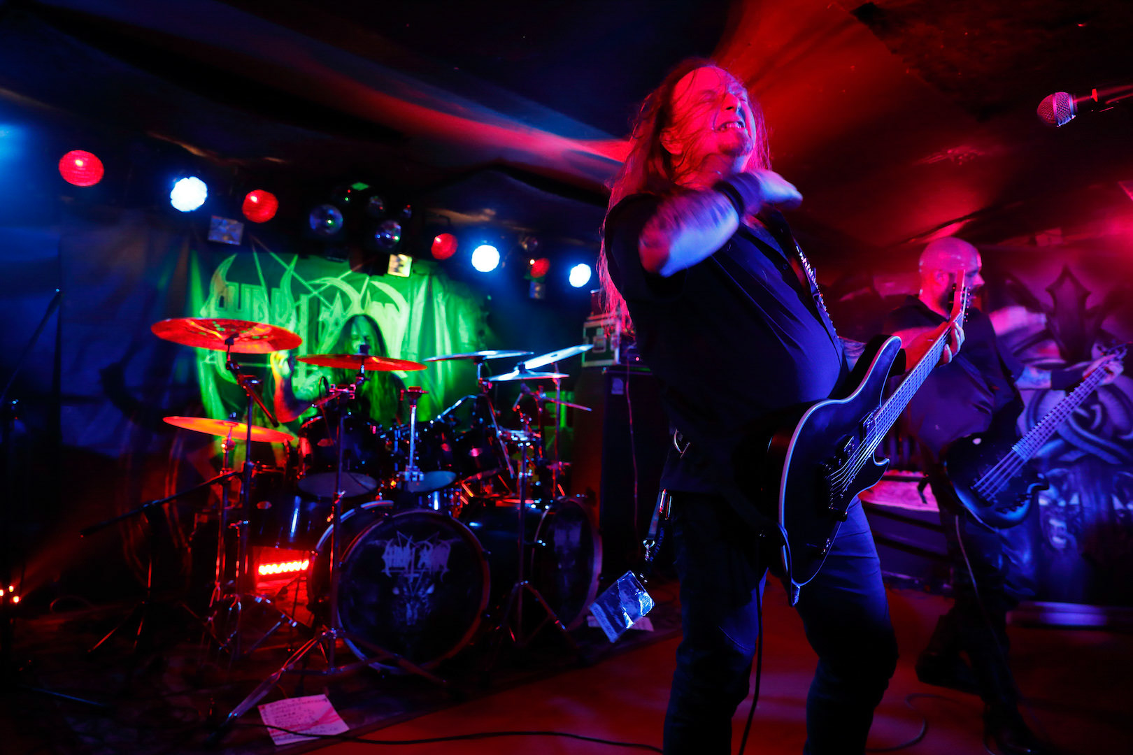 Christ Agony Legacy tour 2017 Warszawa  VooDoo klub Cezary Cezar Augustynowicz
Tomasz Reyash Rejek
Dariusz Młody Płaszewski