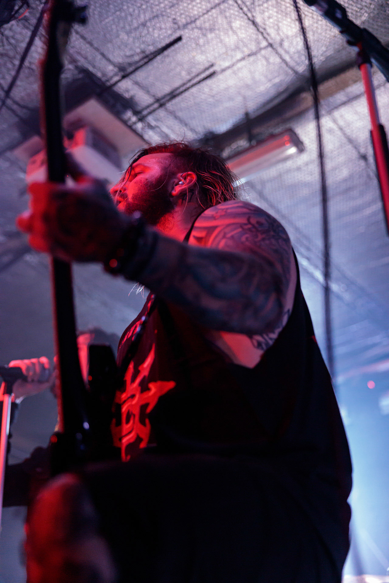 25.04.2022 DAGOBA - koncert warszawska Hydrozagadka, Dagoba francuski industrialmetal, groovemetal, Ecdysis By Night Tour 2022 produkcja Knock Out Productionsfot. Andrzej Wasilkiewicz/Reporter