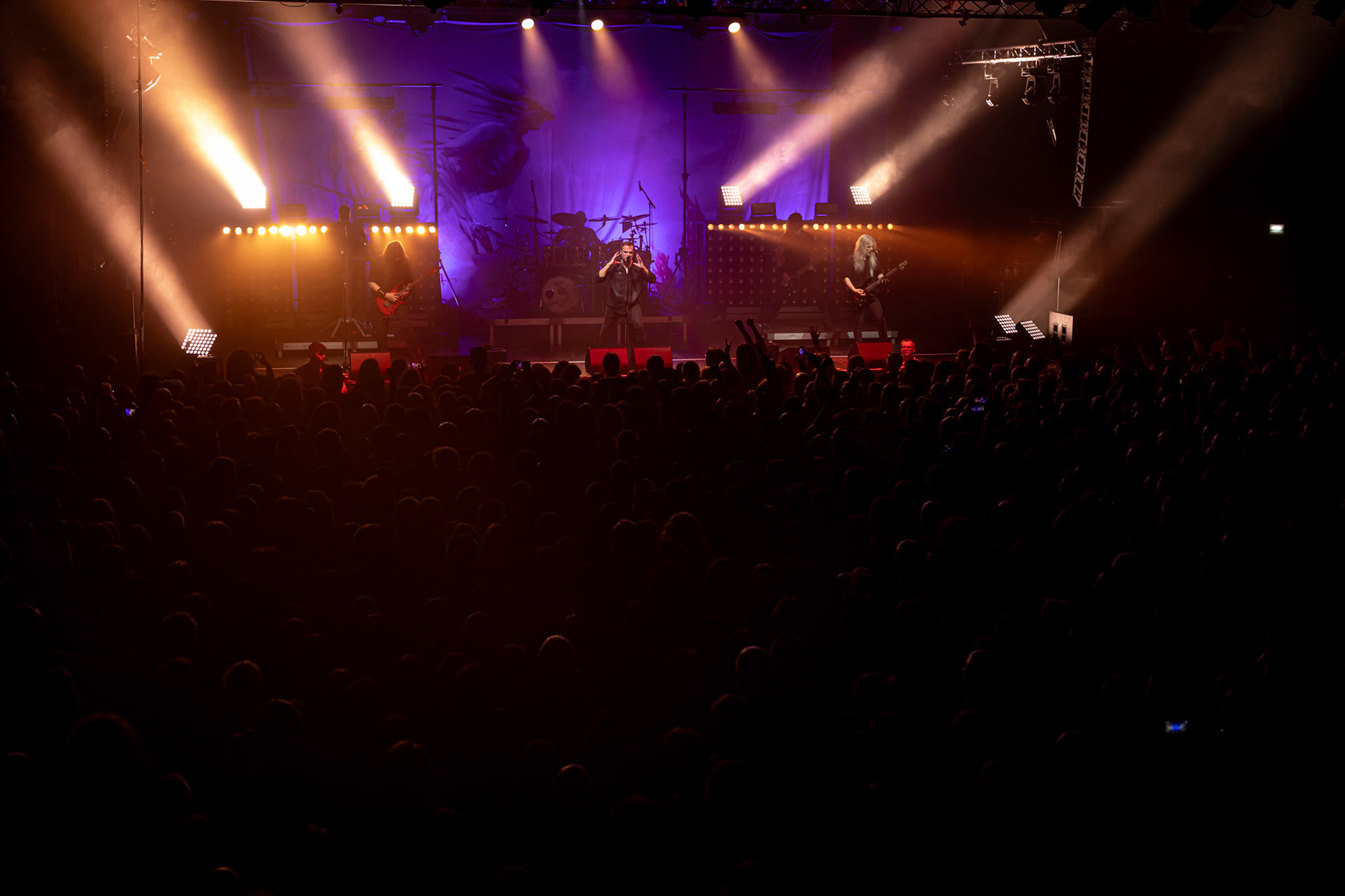 26.09.2023 Blind Guardian Warszawa, klub Progresja. Metal Mind Productions. fot. Andrzej Wasilkiewicz/kaziq.com