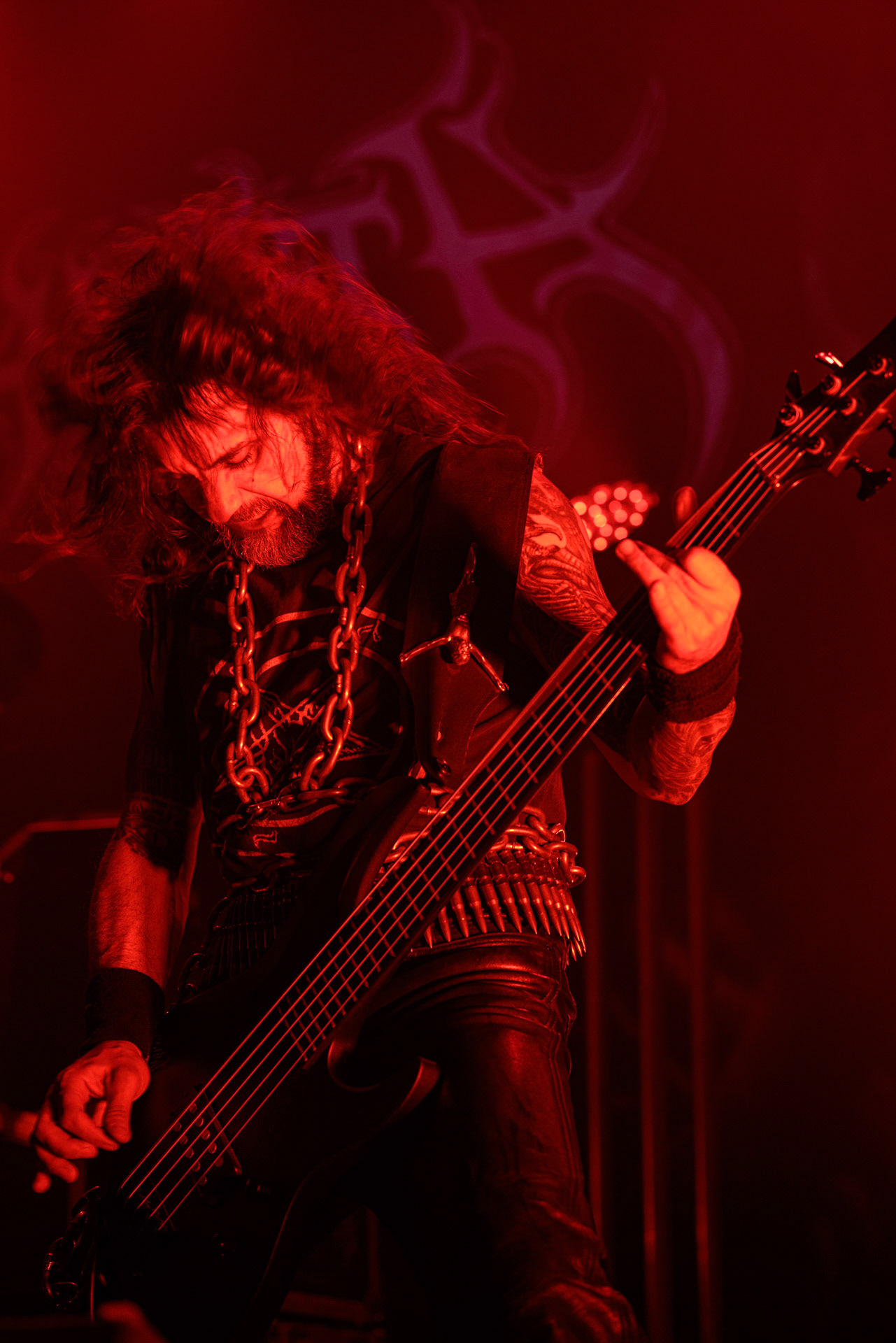 18.02.2022r - Azarath - jako gosc specjalny na warszawskim koncercie Vader w Progresji.n/z Marcin Skullripper – wokal, gitara, n/z Bartlomiej Bart Szudek – gitara, n/z Piotr P. Ostrowski – gitara basowa, n/z Zbigniew Inferno Prominski – perkusja, Left Hand Sounds, Knock Out Productions, Massive Music,fot. Andrzej Wasilkiewicz/Reporter