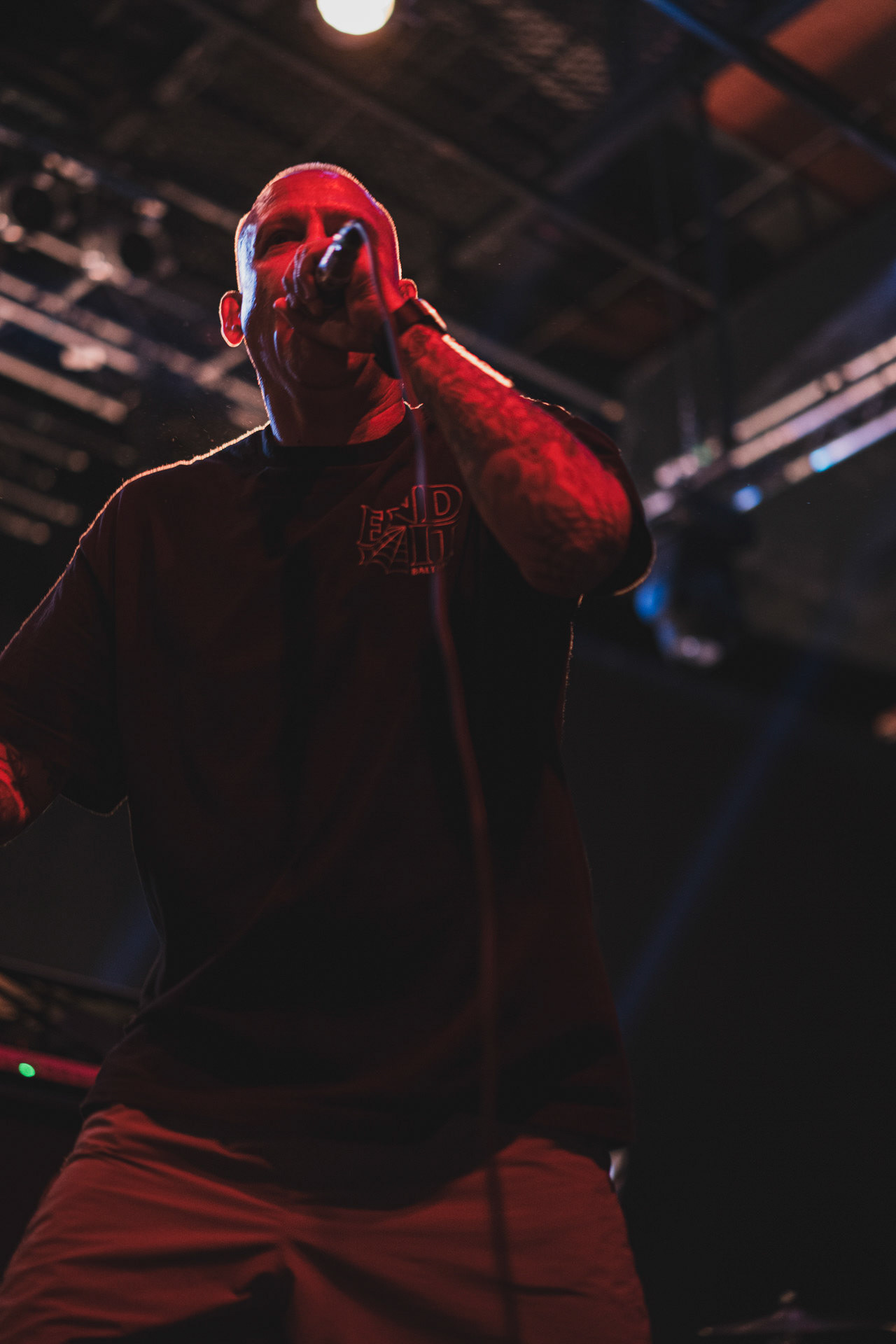 8.08.2023 TERROR - Warszawa klub Progresja,Produkcja Knock Out Productions. fot. Andrzej Wasilkiewicz/kaziq.com