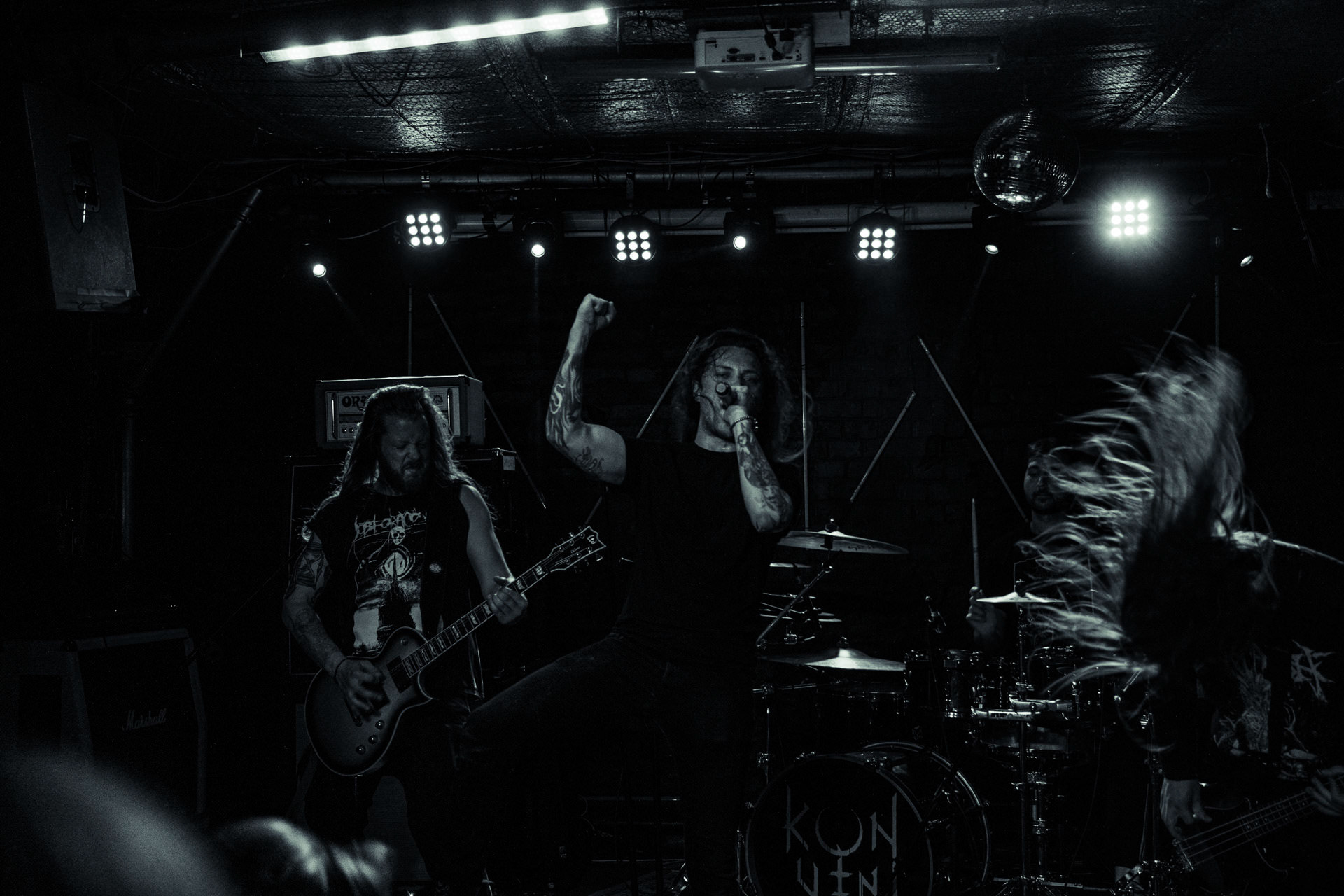 23.05.2022 Napalm Over Europe Tour 2022 (0) band,  Livløs, KONVENT,  IMPLORE,  Knock Out Productions, Hydrozagadka Warsaw, Poland.Napalm Events,fot. Andrzej Wasilkiewicz/kaziq.com