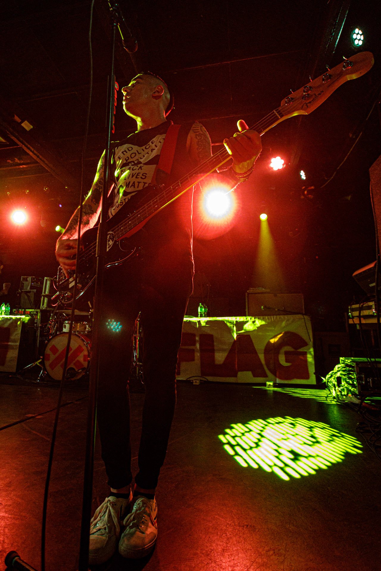 19.07.2022 ANTI-FLAG Amerykanska legenda punk-rocka na warszawskim koncercie w klubie Proxima.Produkcja WiniaryBookings. fot. Andrzej Wasilkiewicz/Reporter