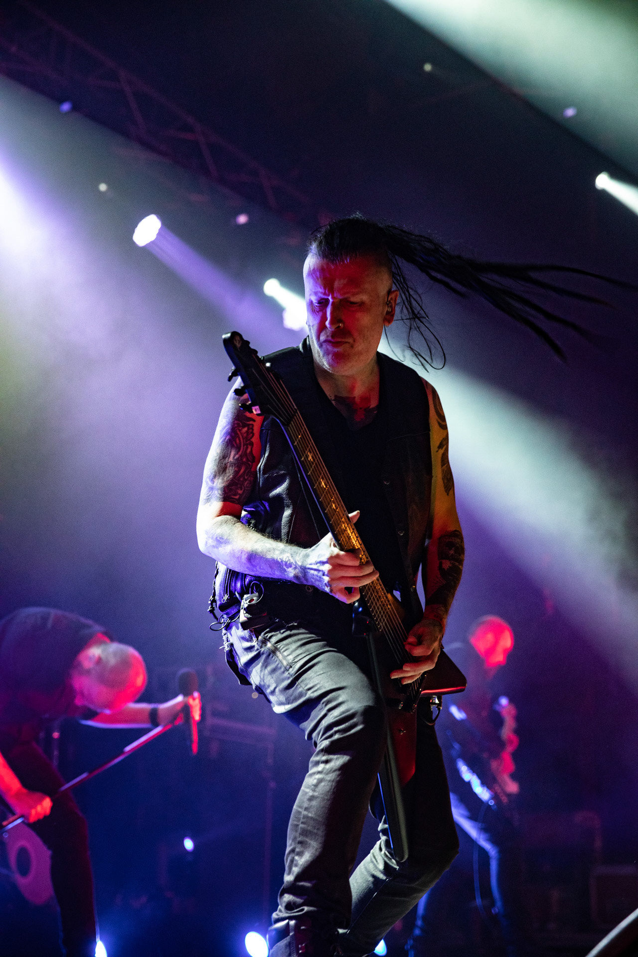 16.09.2021 Paradise Lost - koncert Krakow, Hype Park, Knock Out Production, Nuclear Blast, n/z Gregor Mackintosh – gitara prowadząca,Fot. Andrzej Wasilkiewicz/Reporter