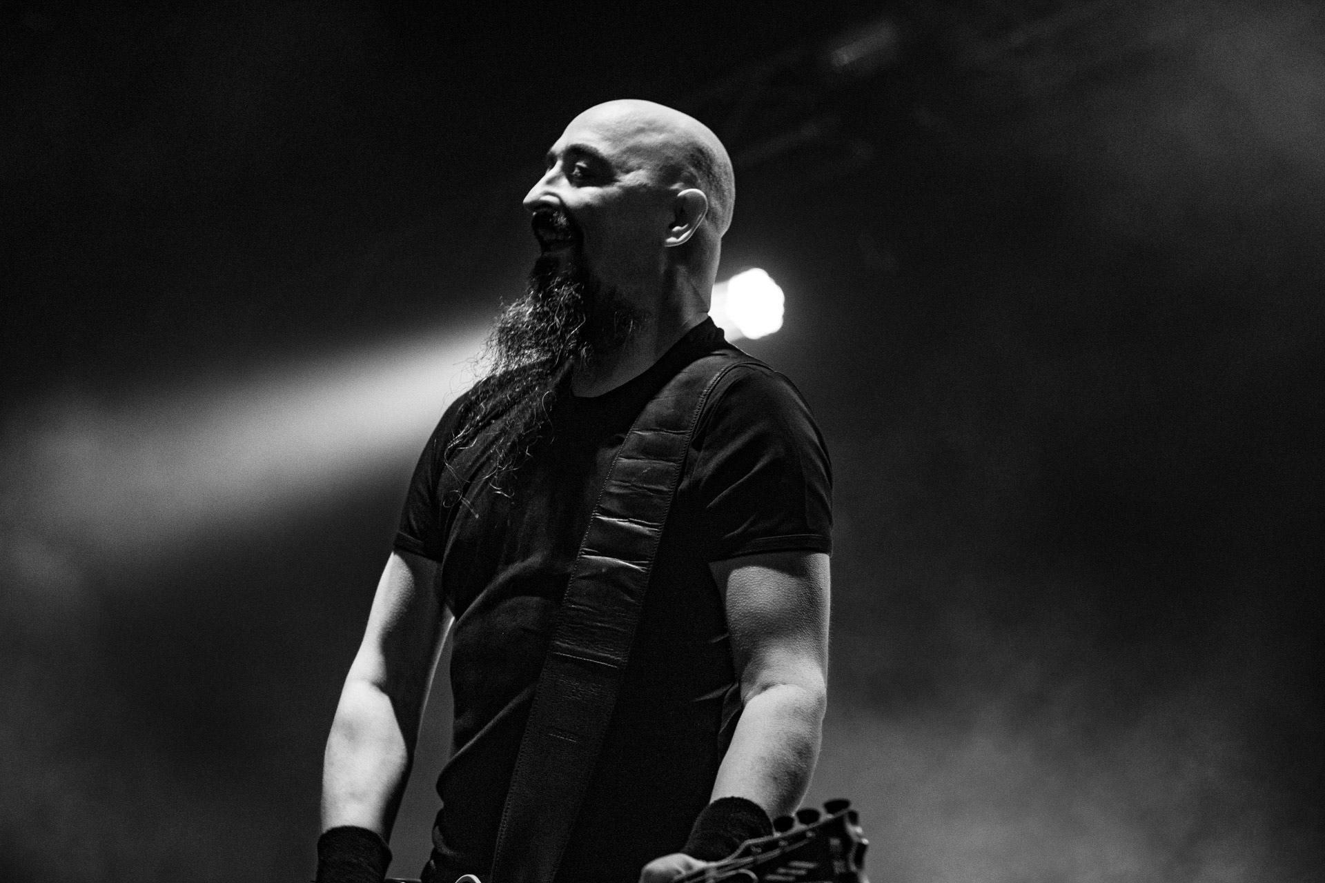 16.09.2021 Paradise Lost - koncert  Krakow, Hype Park,Knock Out Production, Nuclear Blast, n/z Aaron Aedy – gitara rytmiczna,Fot. Andrzej Wasilkiewicz/Reporter