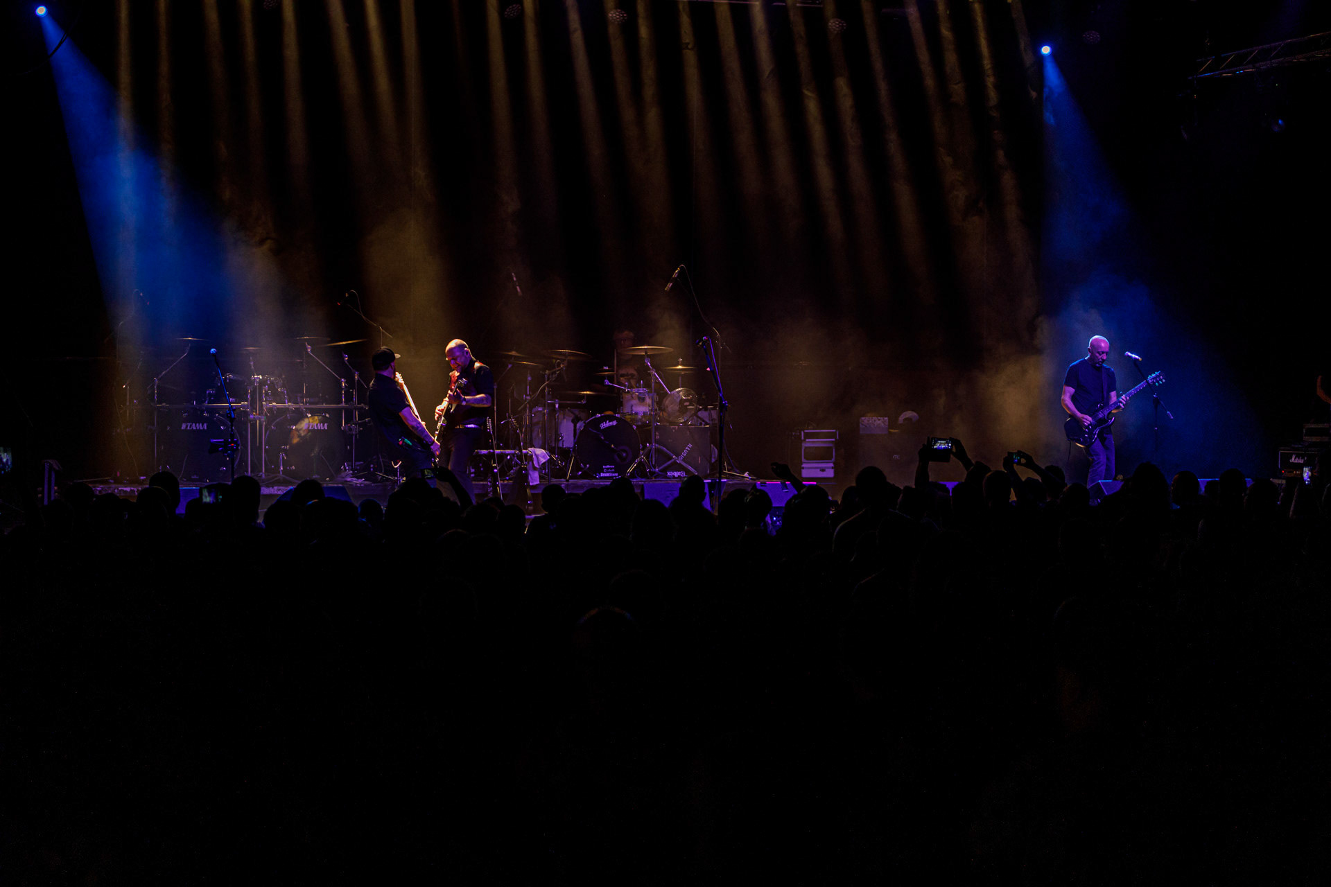 9.07.2022 Illusion Frozen Sun Fest 2022, Warszawa, klub Progresja, n/z Pawel Herbasch – perkusjan/z Tomasz Lipnicki – gitara, wokal,n/z Jerzy Rutkowski – gitaran/z Jarosław Smigiel – gitara basowaFot. Andrzej Wasilkiewicz/Reporter