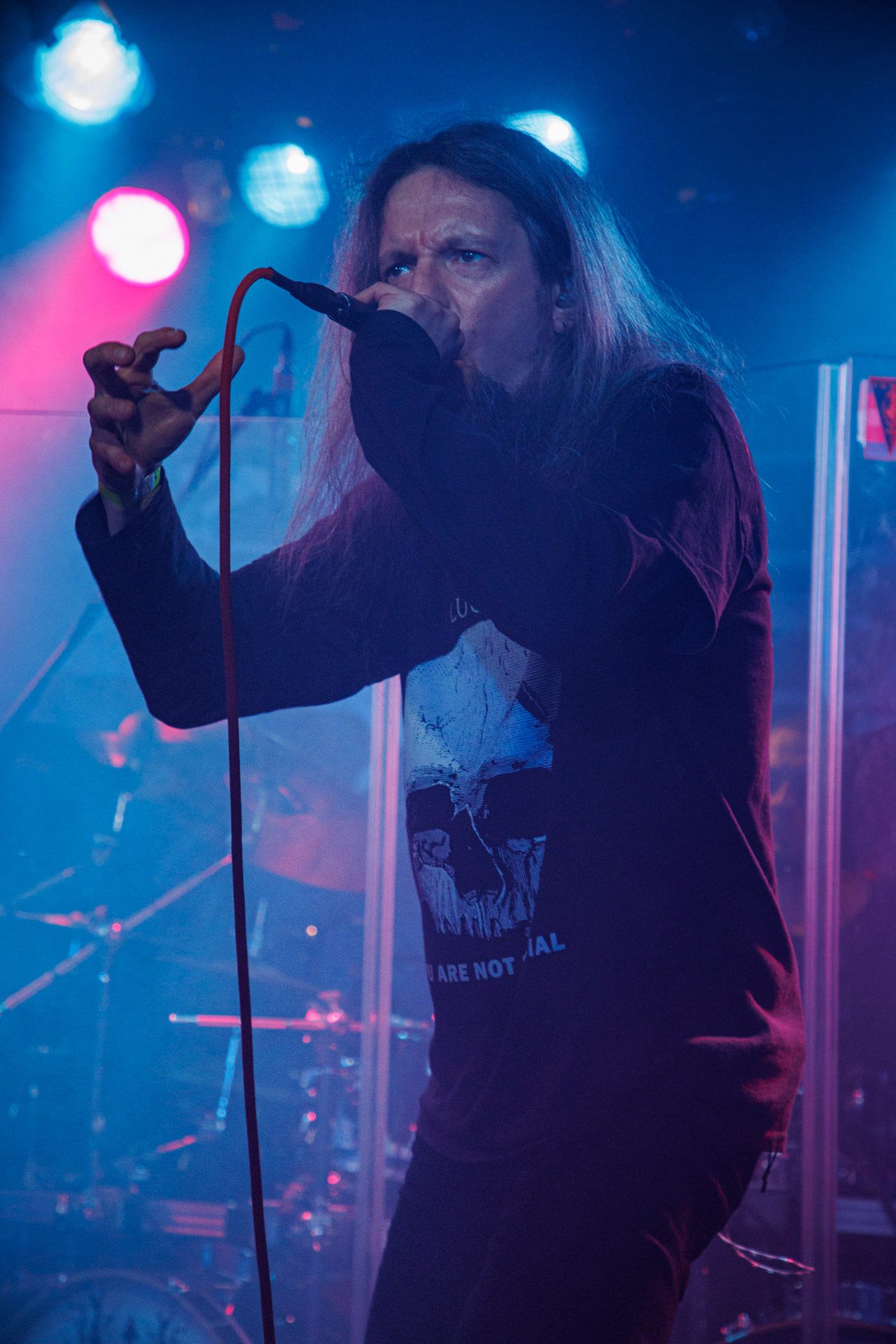 18.03.2022 Thy Disease - INFERNALIS RESURGENTIS - Warszawski koncert zespolu Thy Disease.Black metal, death metal, polski metal.n/z Martin – vocals,fot. Andrzej Wasilkiewicz/Reporter