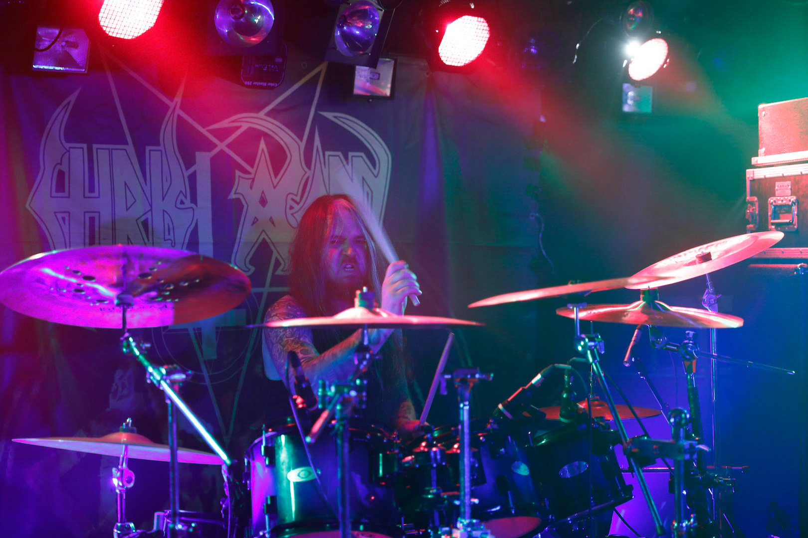 Christ Agony Legacy tour 2017 Warszawa  VooDoo klub 
Dariusz Młody Płaszewski