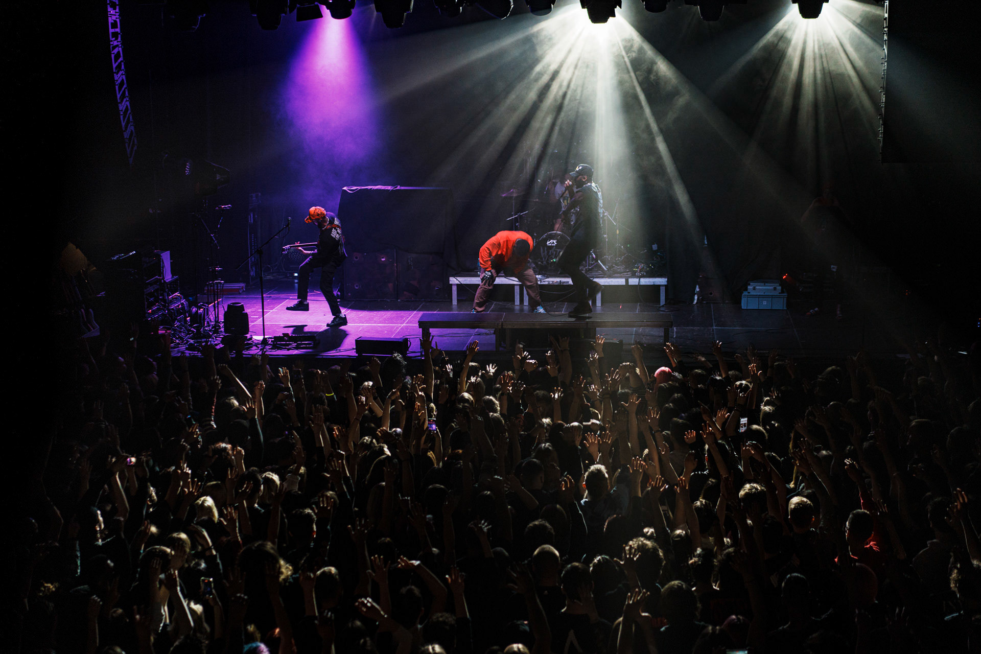 2023.02.10 Oxymorrons - USA - to amerykanski alternatywny zespol mieszajacy style hip-hop, rock, core, noise, z Queens w stanie Nowy Jork. Winiary Bookings. Fot. Andrzej Wasilkiewicz/Reporter