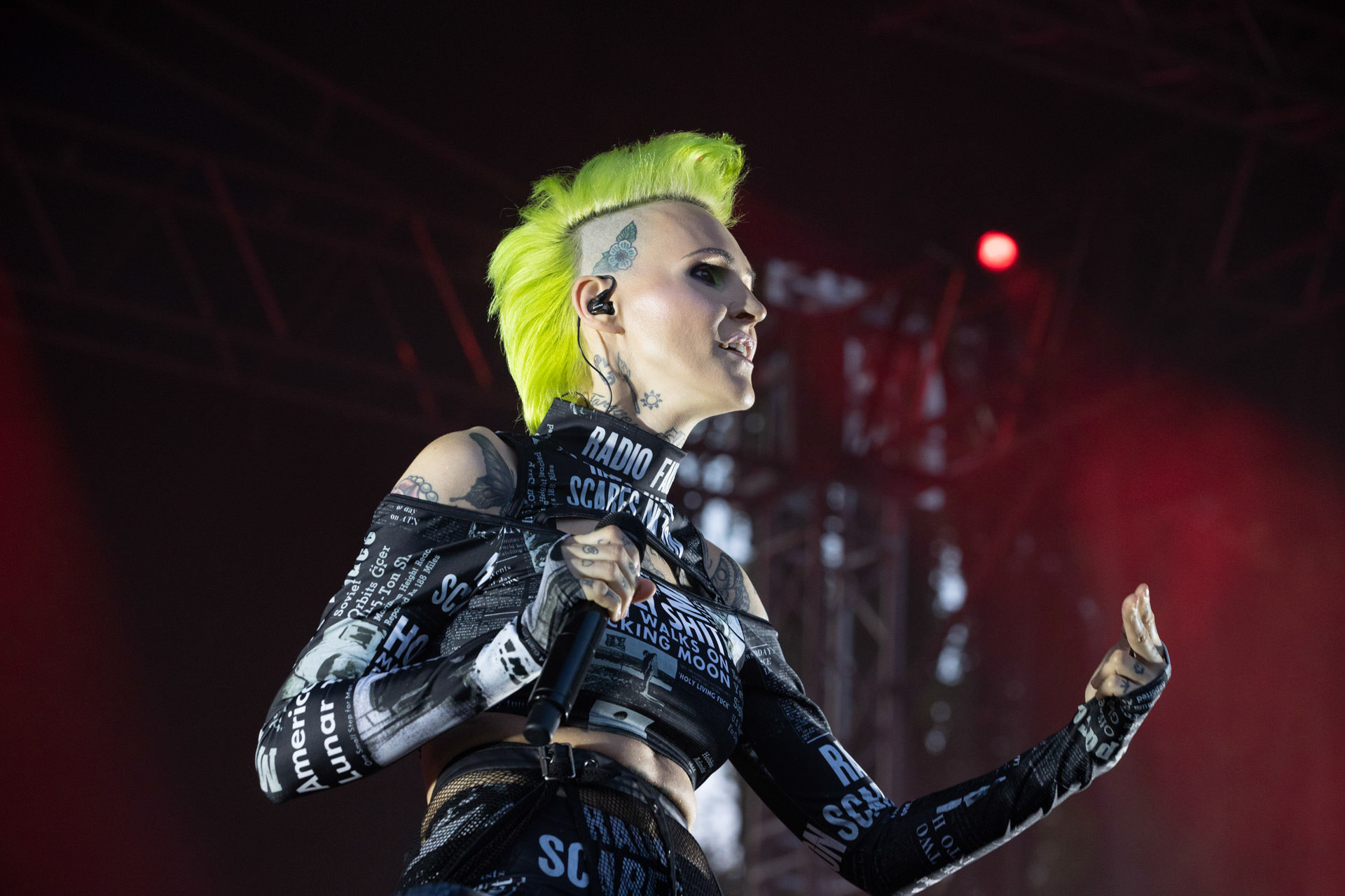 30.07.2021 Agnieszka Chylinska - koncert 25 lat na scenie! Warto bylo szalec. Warszawa Gramy do Woli Progresja.n/z Agnieszka Chylinska – wokal,Pop, pop-rock, hardrock, heavy metal,Fot. Andrzej Wasilkiewicz/Reporter