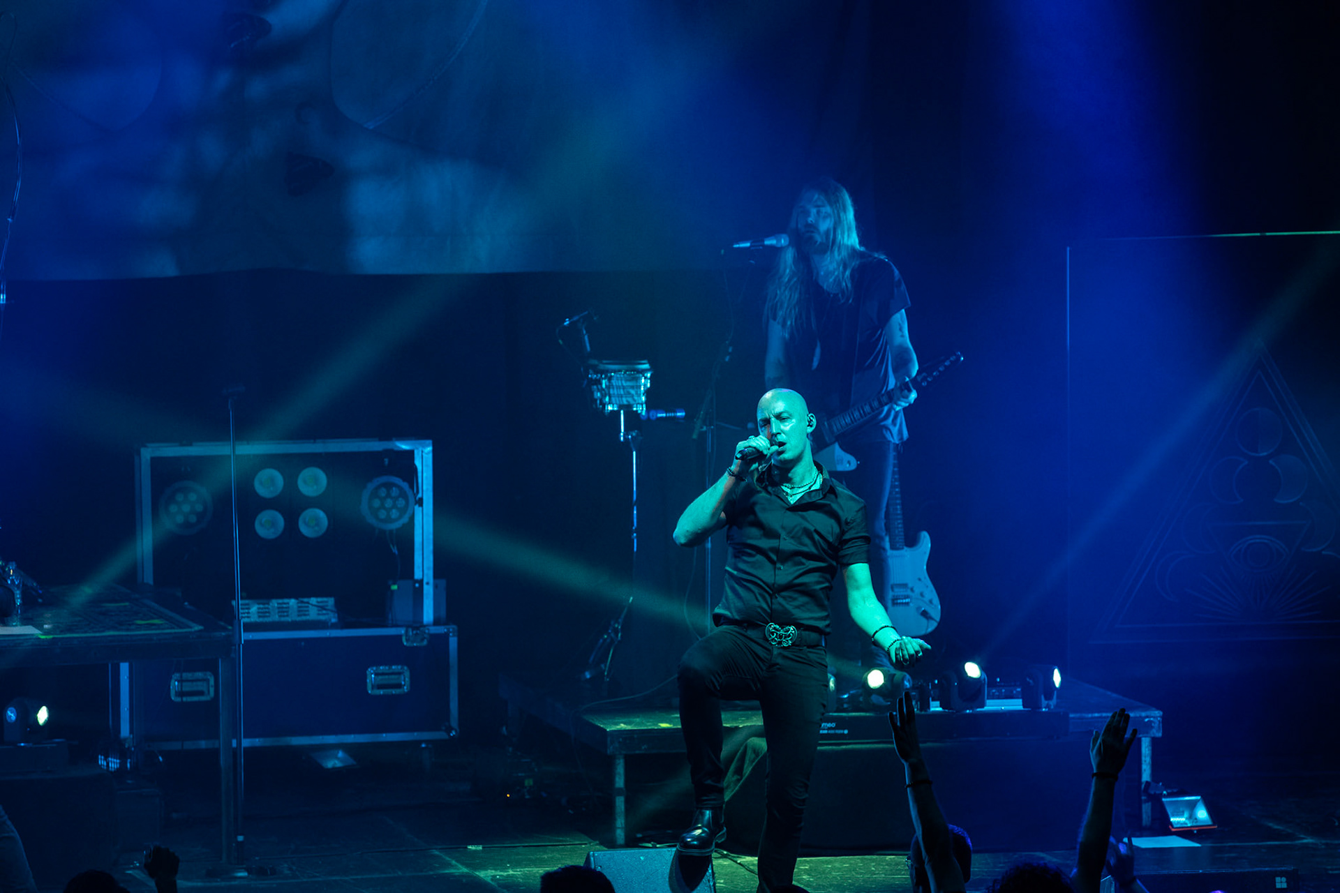 SOEN - Szwecja, rock progresywny, progmetal.  Stefan Stenberg – Bass
Cody Ford – Guitar
Lars Åhlund – Keys, guitar
Joel Ekelöf – Vocals
Martin Lopez – Drums, percussion
Knock Out Productions
Progresja Warszawa. fot. Andrzej Wasilkiewicz/Reporter