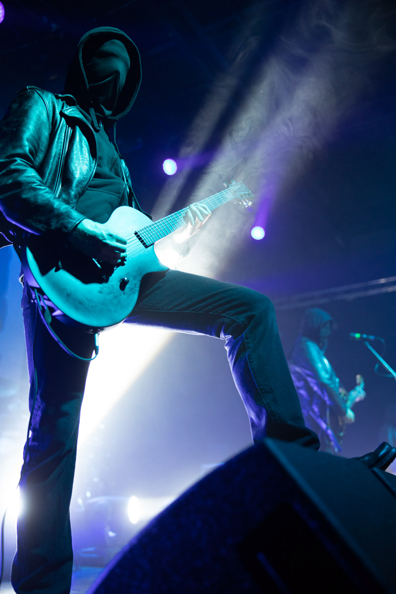 Mgła – polska grupa black metalowa powstała w Krakowie, pod przewodnictwem wokalisty i gitarzysty Mikołaja „M.” Żentary, warszawski koncert w Progresji odbył się w ramach europejskiej trasy koncertowej Mgły, organizowany przez Left Hand Sounds, metal, blackmetal,  Andrzej Wasilkiewicz/Reporter