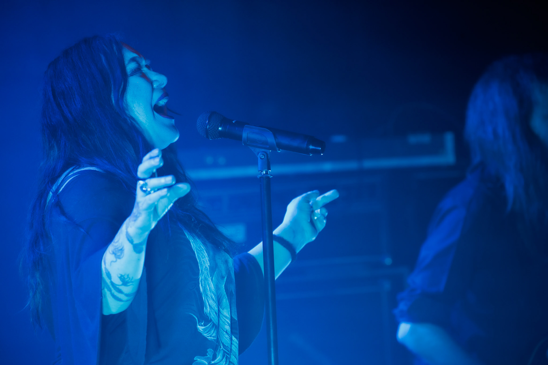 Closterkeller- koncert dla Ukrainy. WarszawaProgresja Anja Orthodox - wokal,Michał „Rollo” Rollinger – instrumenty klawiszowe, Adam Najman – perkusja,Michał Jarominek – gitara,Krzysztof Najman – gitara basowa,fot. Andrzej Wasilkiewicz/Reporter