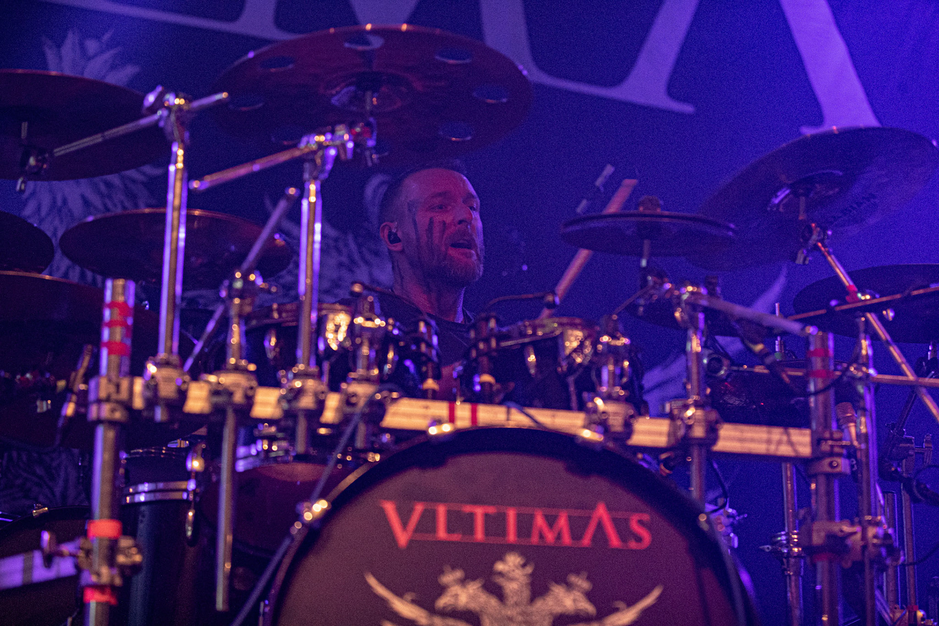 Vltimas - Outstrider European Tour 2020. USA/Kanada - death metal. 
Amerykański death metal,frontmenem zespołu jest wokalista David Vincent ex Morbid Angel. 
Koncert w Warszawskiej Progresji, Knock Out Productions.
fot. Andrzej Wasilkiewicz/Reporter