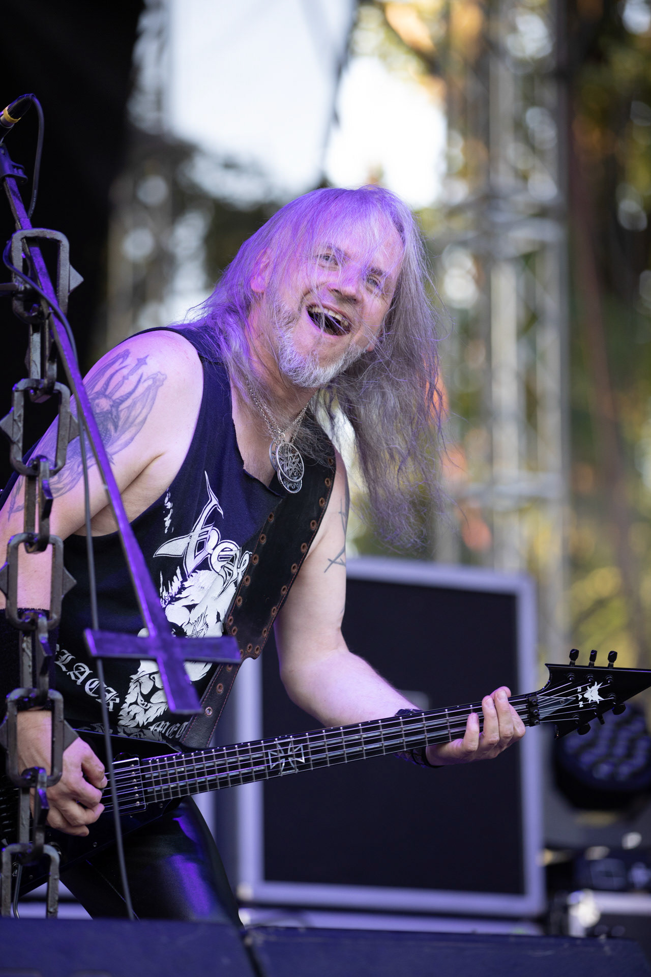 31.07.2021 Vader - koncert warszawska Progresja, Gramy do Woli,n/z Peter: Guitar + Vocalsfot. Andrzej Wasilkiewicz/Reporter