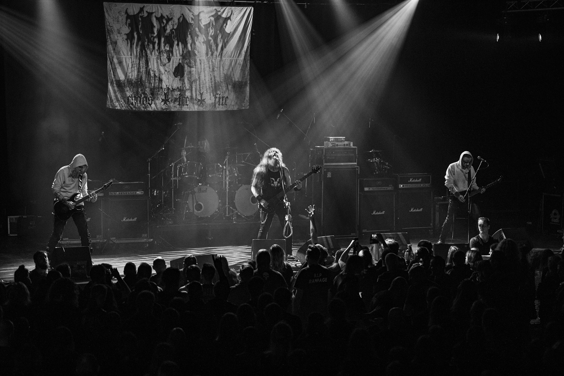 21.12.2019 Metalowa Wigilia 2019 w warszawskiej Progresji.
Koncert zespołu Arkona, polski blackmetal.
Massive Music 
fot. Andrzej Wasilkiewicz/REPORTER