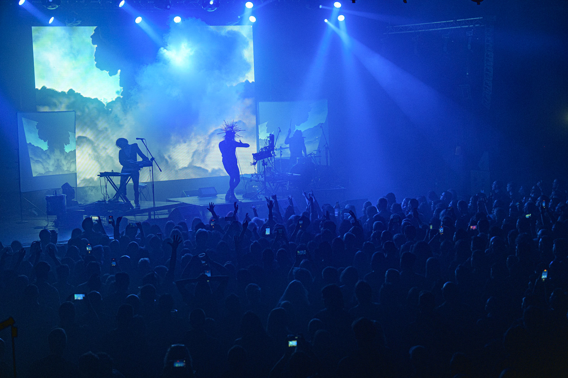 22.10.2021 Chris Corner - jako IAMX, klub Progresja, Warszawa. fot. Andrzej Wasilkiewicz/Reporter