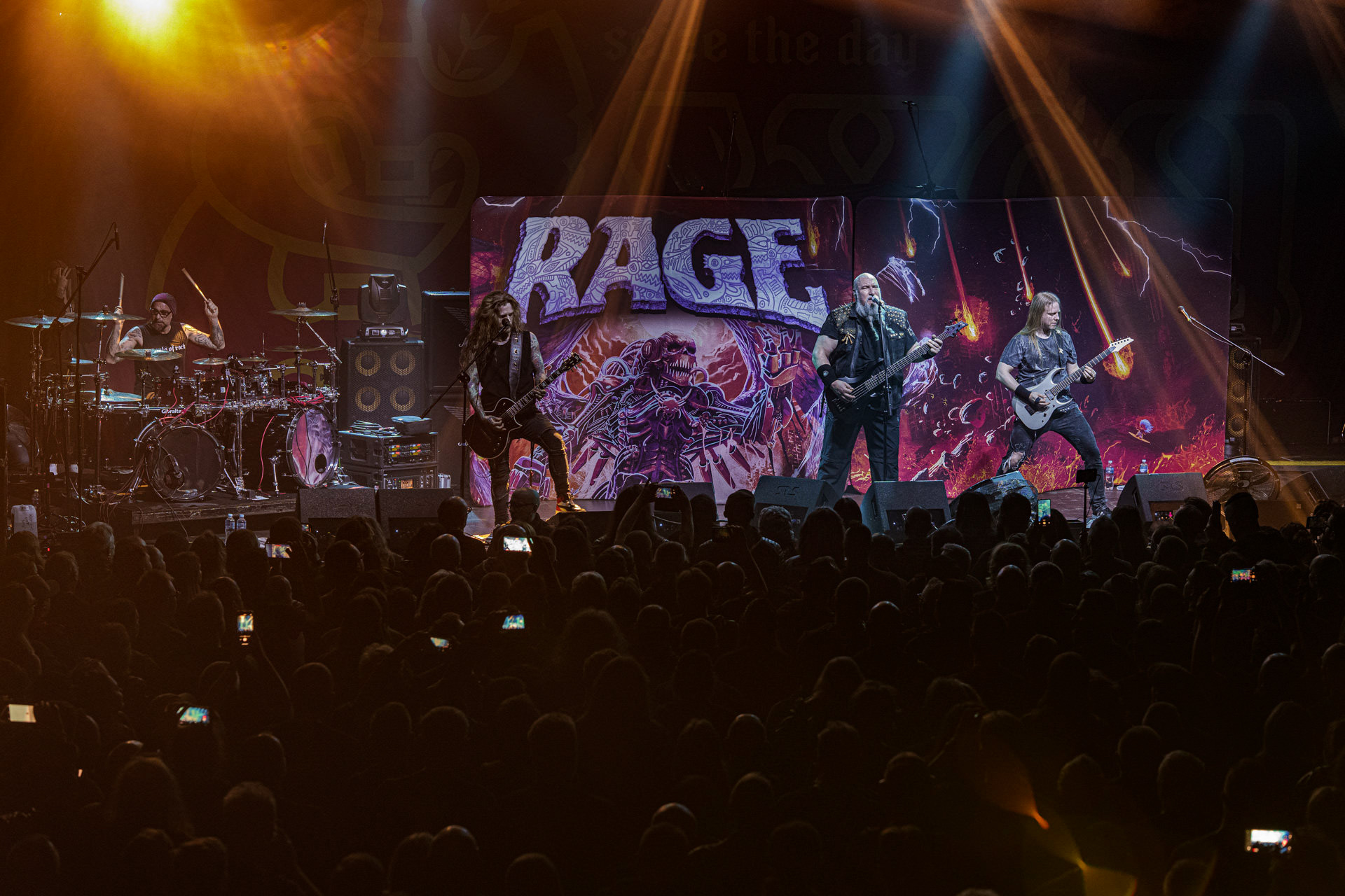 14.03.2023 Special guest: RAGE - SAXON "Seize the Day World Tour".Klub Progresja, Warszawa. Fot. Andrzej Wasilkiewicz/Reporter