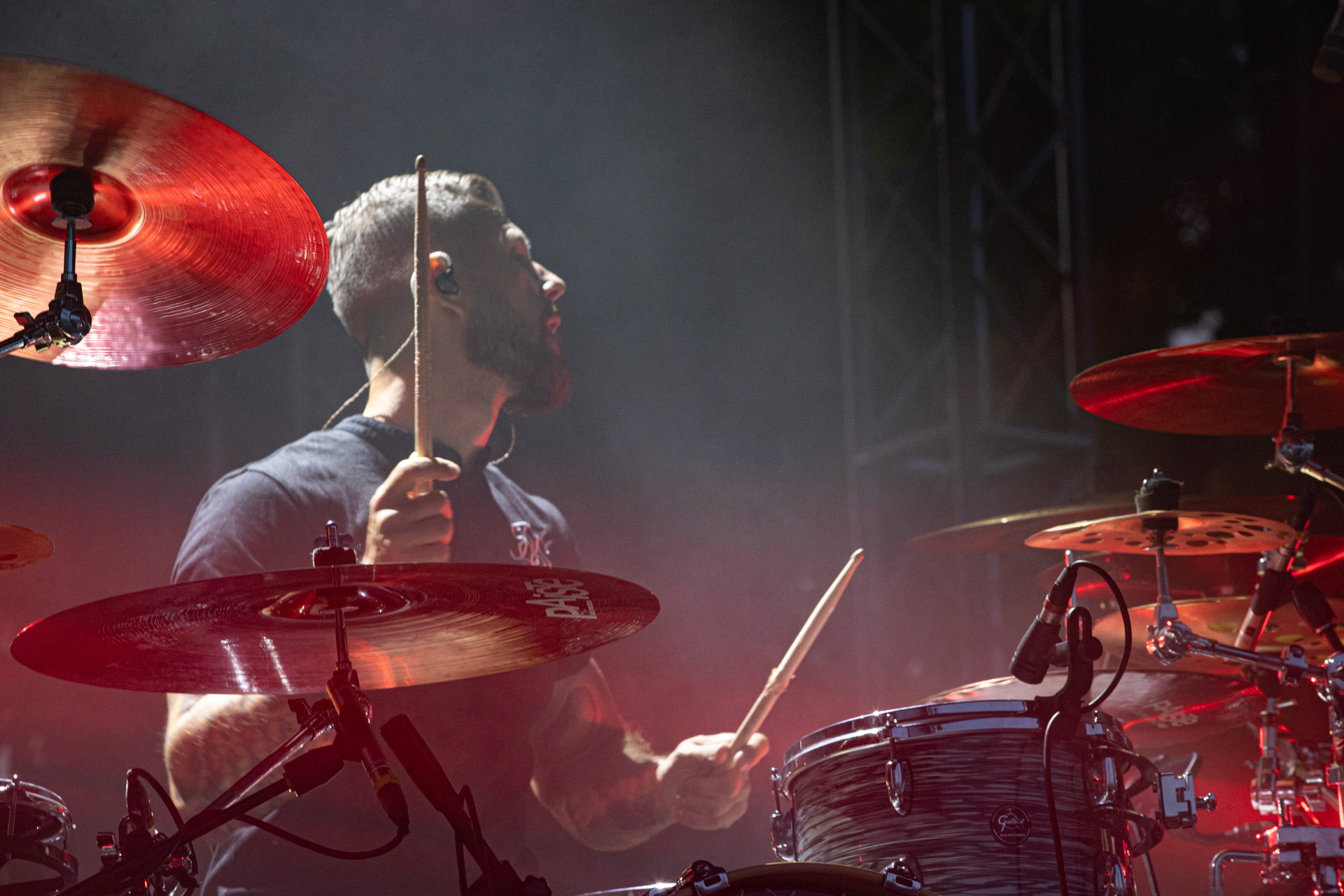 30.07.2021 Agnieszka Chylinska - koncert 25 lat na scenie! Warto bylo szalec. Warszawa Gramy do Woli Progresja.n/z Agnieszka Chylinska – wokal n/z Bartek Krolik – gitara basowa, klawisze,n/z Marek Piotrowski – instrumenty klawiszowe, n/z Maciej Maka – gitara,n/z Bartlomiej Szopix Czerniachowski - perkusja.Pop, pop-rock, hardrock, heavy metal,Fot. Andrzej Wasilkiewicz/Reporter