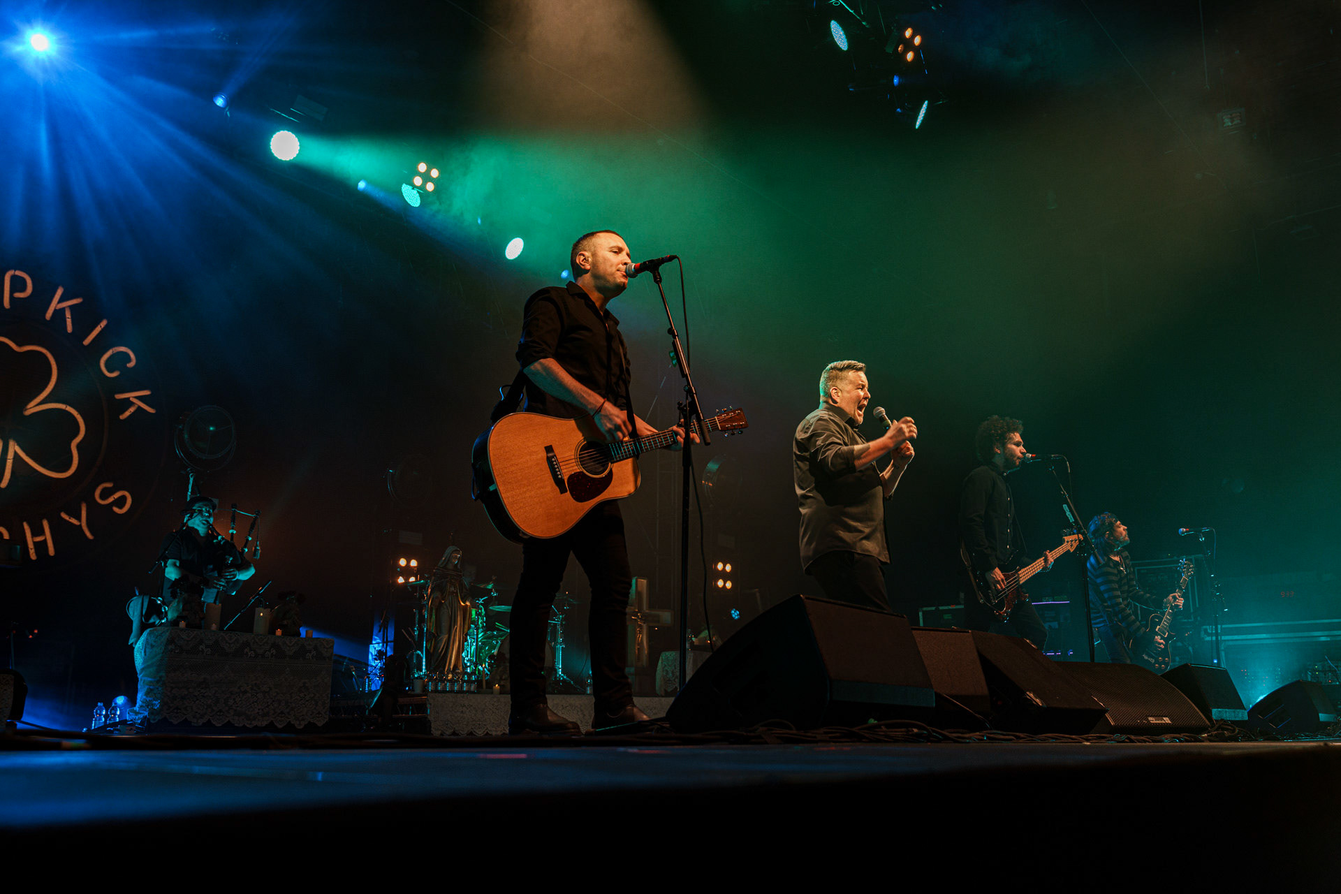 30.01.2023 Dropkick Murphys - celtic punk, hardcore punk, Warszawa EXPO XXI.  Knock Out Productions. Fot. Andrzej Wasilkiewicz/Reporter
