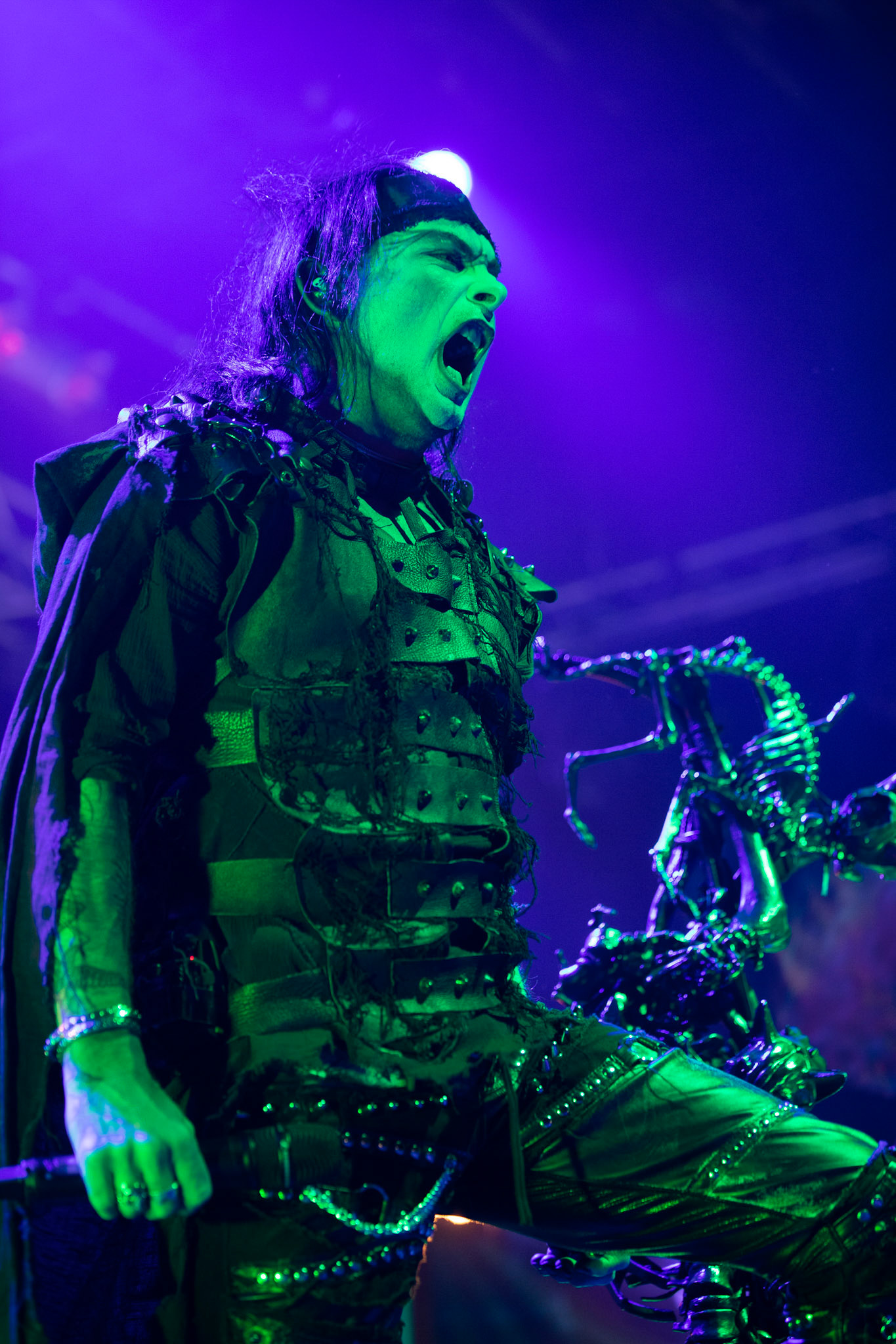 CRADLE OF FILTH - UK. black metal, metal symfoniczny, metal gotycki,
Dani Filth - Vocals,
Martin Skaroupka - Drums, Keyboards and Orchestrations,
Daniel Firth - Bass,
Richard Shaw - Guitar,  
Ashok - Guitar,  
Lindsay Schoolcraft - Narrative vocals,
Nuclear Blast Records
Knockoutprod
fot. Andrzej kaziq Wasilkiewicz/Reporter