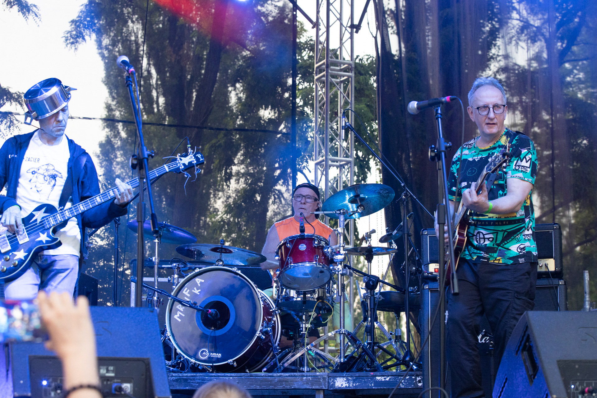 Elektryczne Gitary - koncert Zacieralia w warszawskiej Progresji.Gramy Do Woli - Warszawa, Progresja.Kuba Sienkiewicz - wokal,Piotr Łojek – instrumenty klawiszowe, gitary,Tomasz Grochowalski – gitara basowa,Aleksander Korecki – saksofon, flet, instrumenty perkusyjne,Leon Paduch – perkusja,Jacek Wąsowski – gitara prowadząca,Fot. Andrzej Wasilkiewicz/Reporter