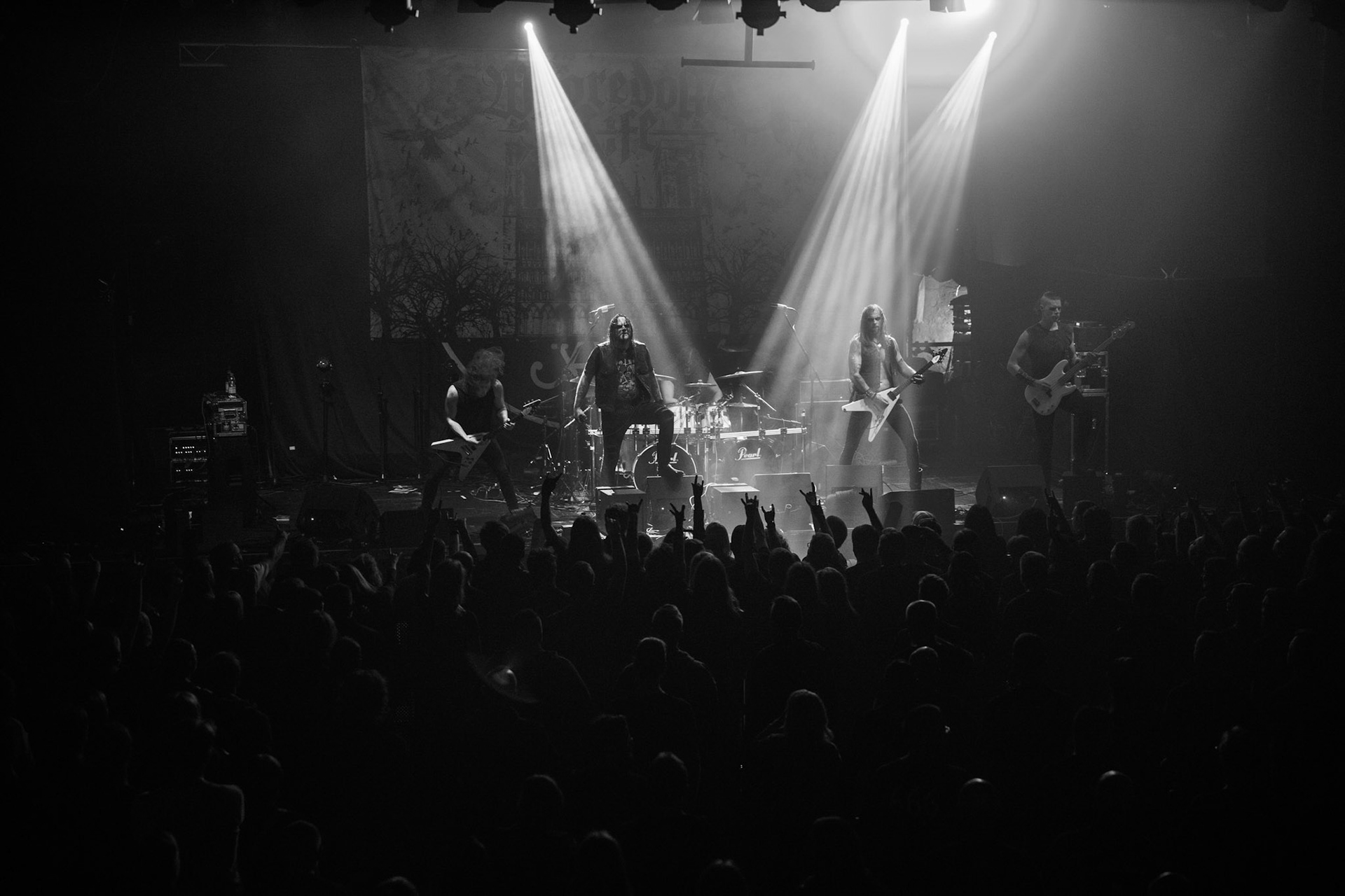 WHOREDOM RIFE - Norwegia - black metal,
koncert w Warszawskiej Progresji w ramach trasy Ecclesia Diabolica Baltica.
fot. Andrzej Wasilkiewicz/Reporter