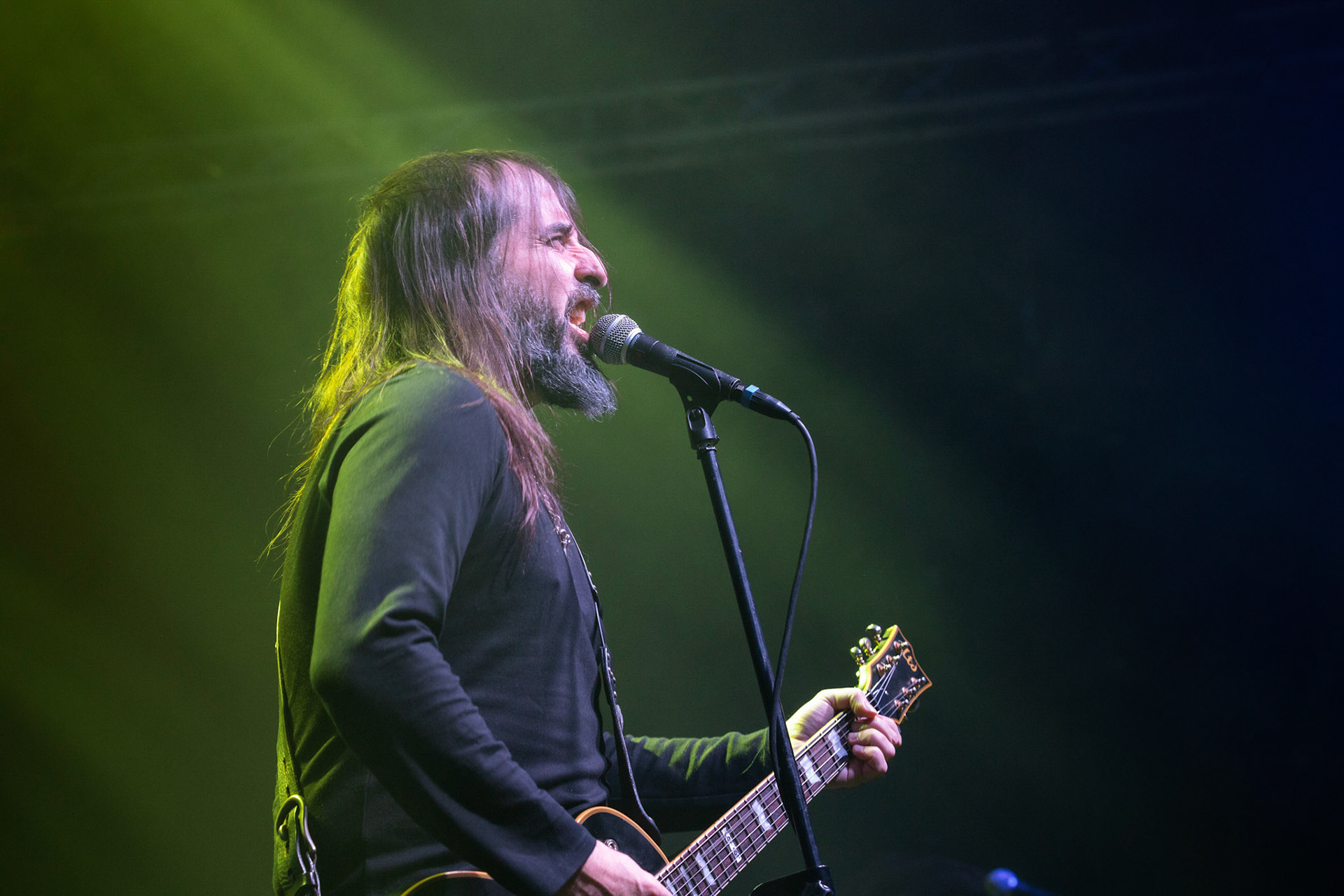 25.11.2019 Warszawa Klub Progresja Europejska Trasa Moonspell z Rotting Christ 2019 
koncert Rotting Christ
N/z Sakis Tolis gitara wokal
N/z Themis Tolis perkusja 
N/z Vagelis Karzis gitara basowa
N/z George Emmanuel  gitara
fot. Andrzej Wasilkiewicz/REPORTER