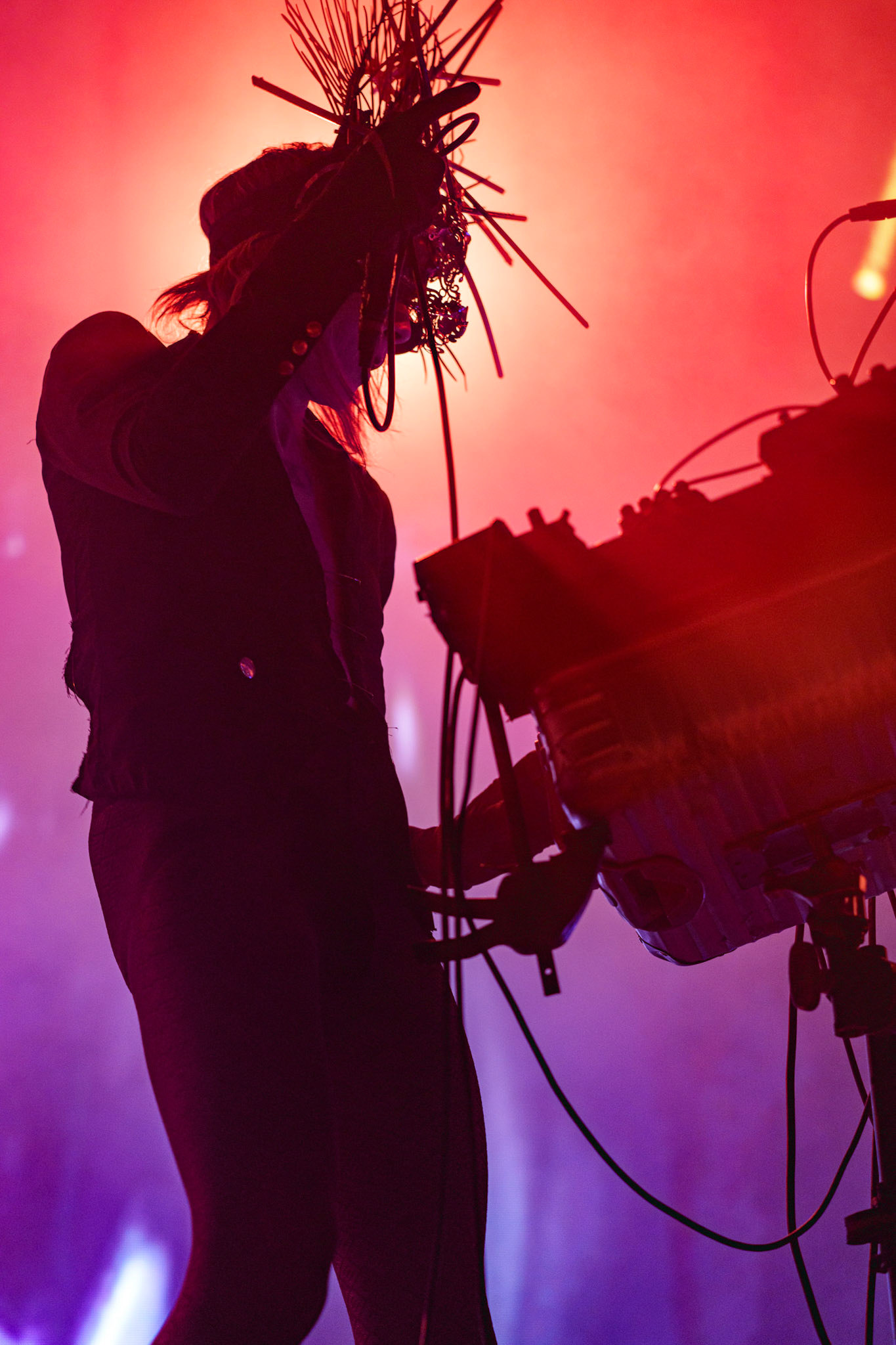 22.10.2021 Chris Corner - jako IAMX, klub Progresja, Warszawa. fot. Andrzej Wasilkiewicz/Reporter