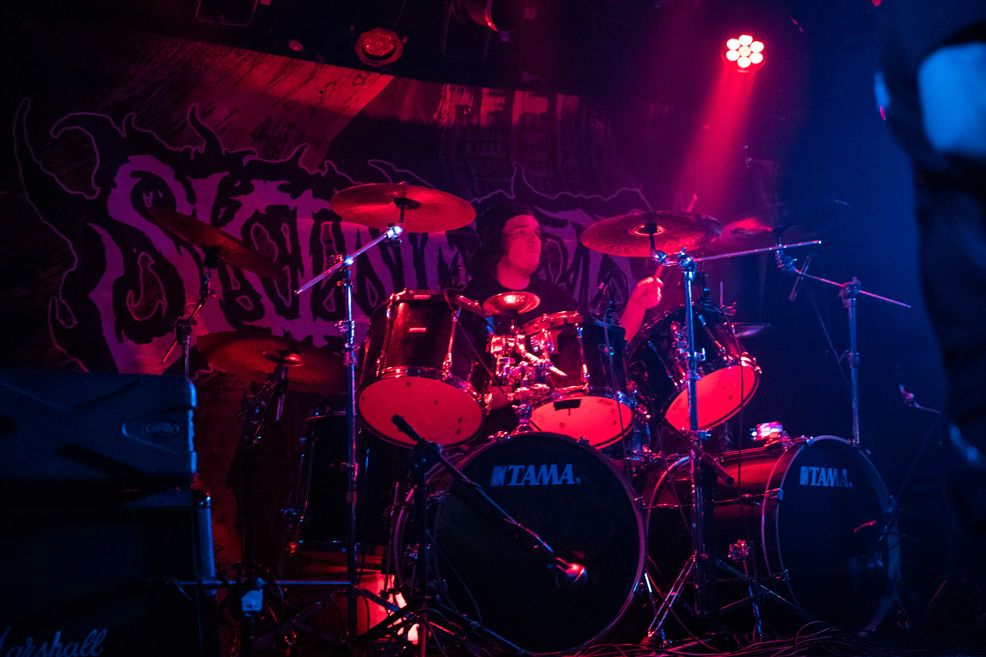 1.04.2019 Skinned, Warszawa, klub Proxima, SKINNED metal, death metal, USA
Travis Weickum - guitar, vocals 
Greg Keenan - bass
Connor McLaughlin - drums
John Meyer - vocals, Knock Out Productions, Left Hand Sounds.