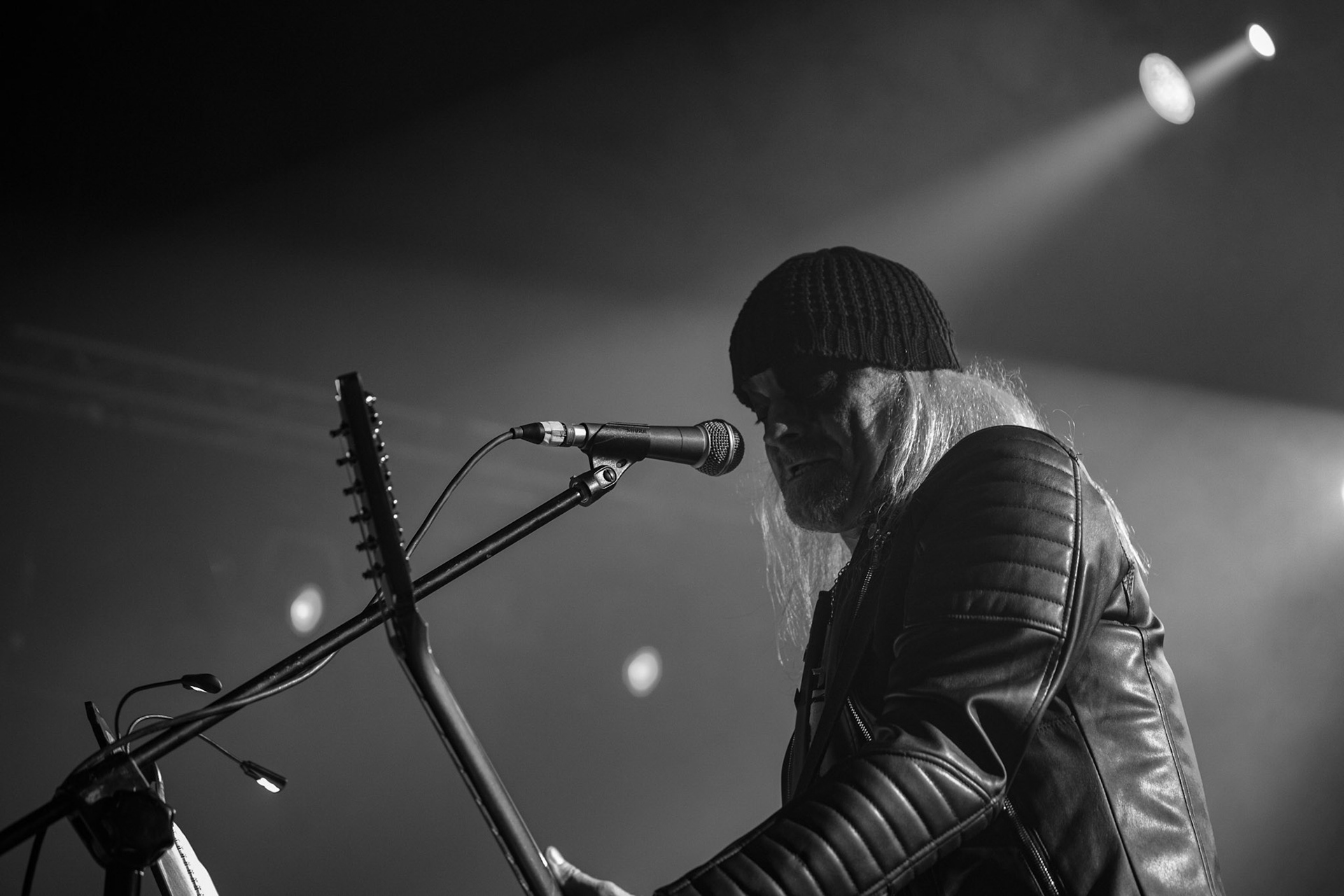 15.12.2019 koncert szwajcarów z Hellhammer: Triumph of Death, Merry Christless 2019, Warszawa Klub Progresja,
zespół Thomasa Gabriela Fishera, black metal, death metal, 
n/z Thomas Gabriel Fisher wokal gitara,
n/z Mia Wallace gitara basowa,
n/z Michael Zech gitara, wokal,
n/z Alessandro Commerio perkusja,
n/z Adam Nergal Darski wokal,
New Aeon Musick, Knock Out Productions
fot. Andrzej Wasilkiewicz/REPORTER