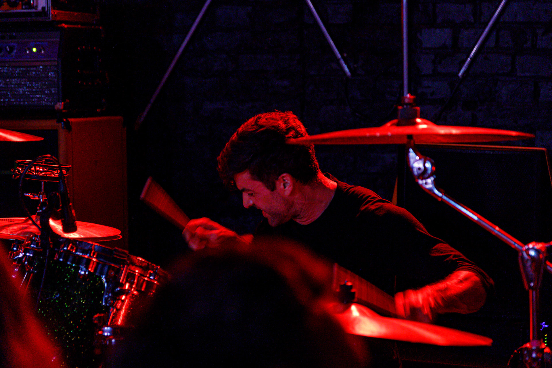 7.07.2022 - HIGH ON FIRE - legenda sceny stoner/doom z Mattem Pikem na czele, koncert w warszawskiej Hydrozagadce.n/z Matt Pike – gitara, wokal,n/z Jeff Matz – gitara basowa,n/z Coady Willis - perkusja,Doom metal, stoner metal, sludge metal, thrash metal.Produkcja WiniaryBookings. fot. Andrzej Wasilkiewicz/Reporter