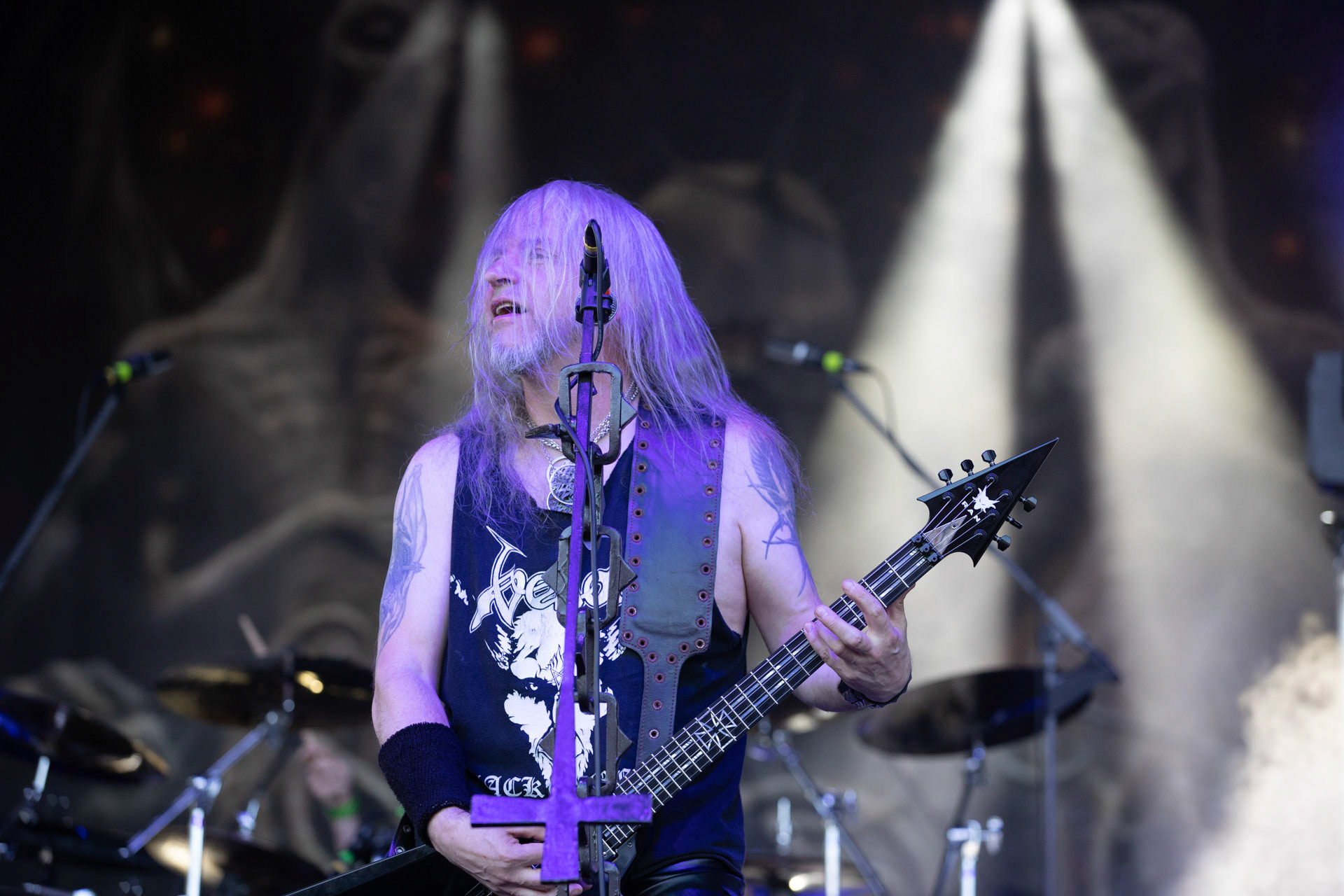 31.07.2021 Vader - koncert warszawska Progresja, Gramy do Woli,n/z Peter: Guitar + Vocalsfot. Andrzej Wasilkiewicz/Reporter