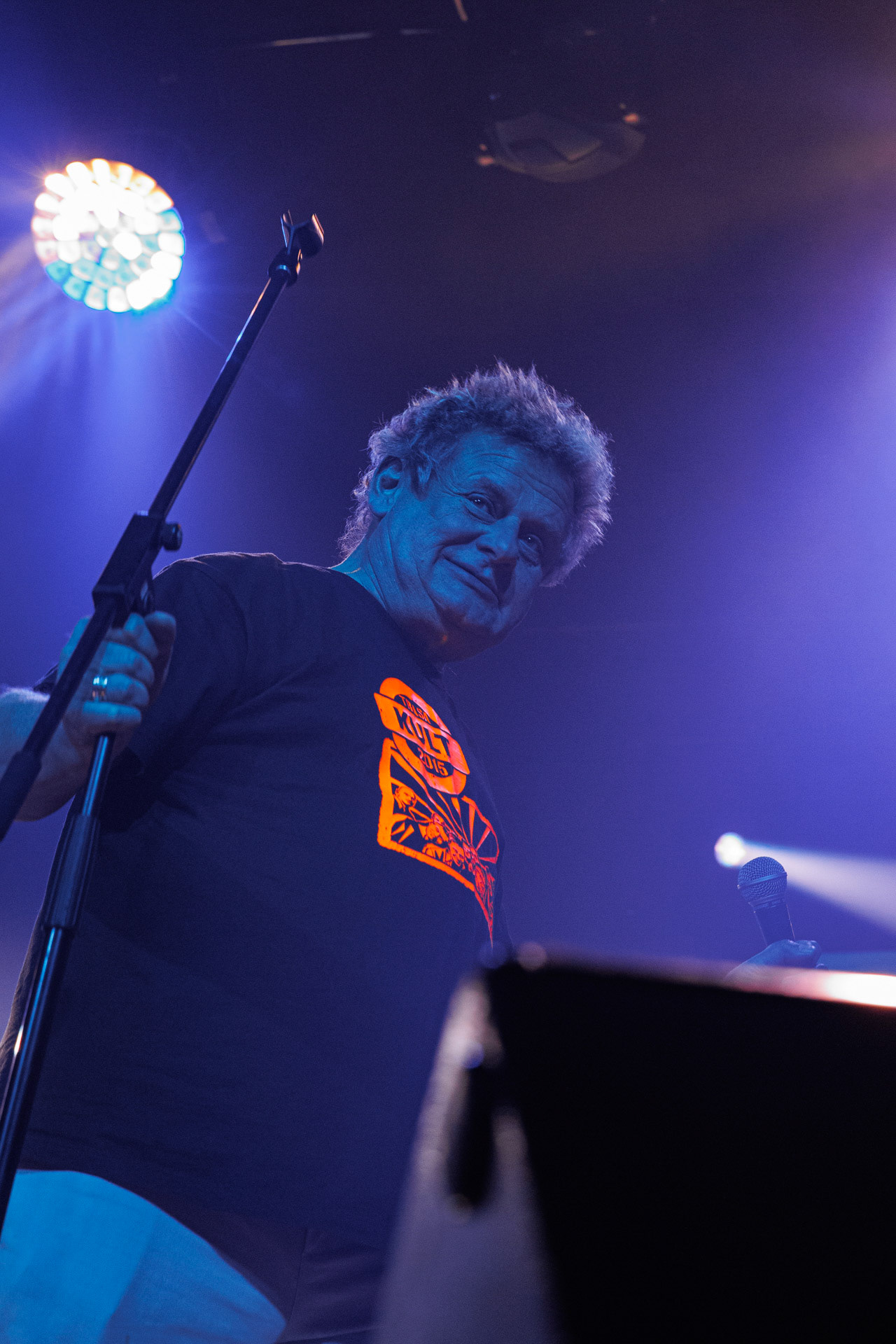 15.01.2022 KULT - koncert Pomaranczowa Trasa 2021/2022 - Warszawa Stodoła, Kult konczy w doskonalej formie przeniesiony z jesieni ostatni koncert Pomaranczowej Trasy 2021, publicznosc nie zawiodla, pelna sala.   n/z Tomasz Goehs perkusja,Rock, rock progresywny, rock alternatywny, punk, nowa fala, polski rock.fot. Andrzej kaziq Wasilkiewicz/Reporter