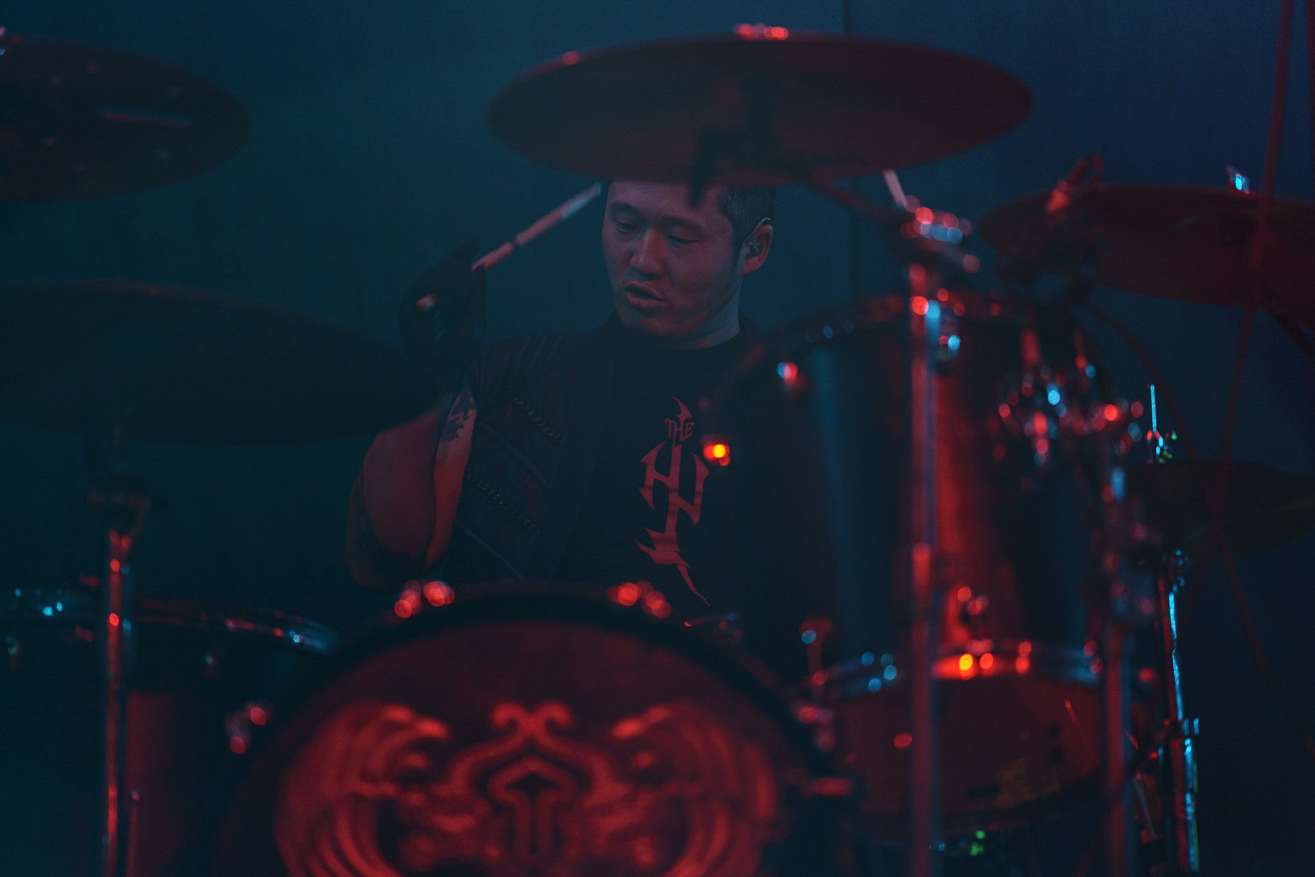 5.11.2022 The HU - koncert mongolskiej folk-metlowej grupy w warszawskiej Progresji.Produkcja Knock Out Productions,fot. Andrzej Wasilkiewicz/Reporter