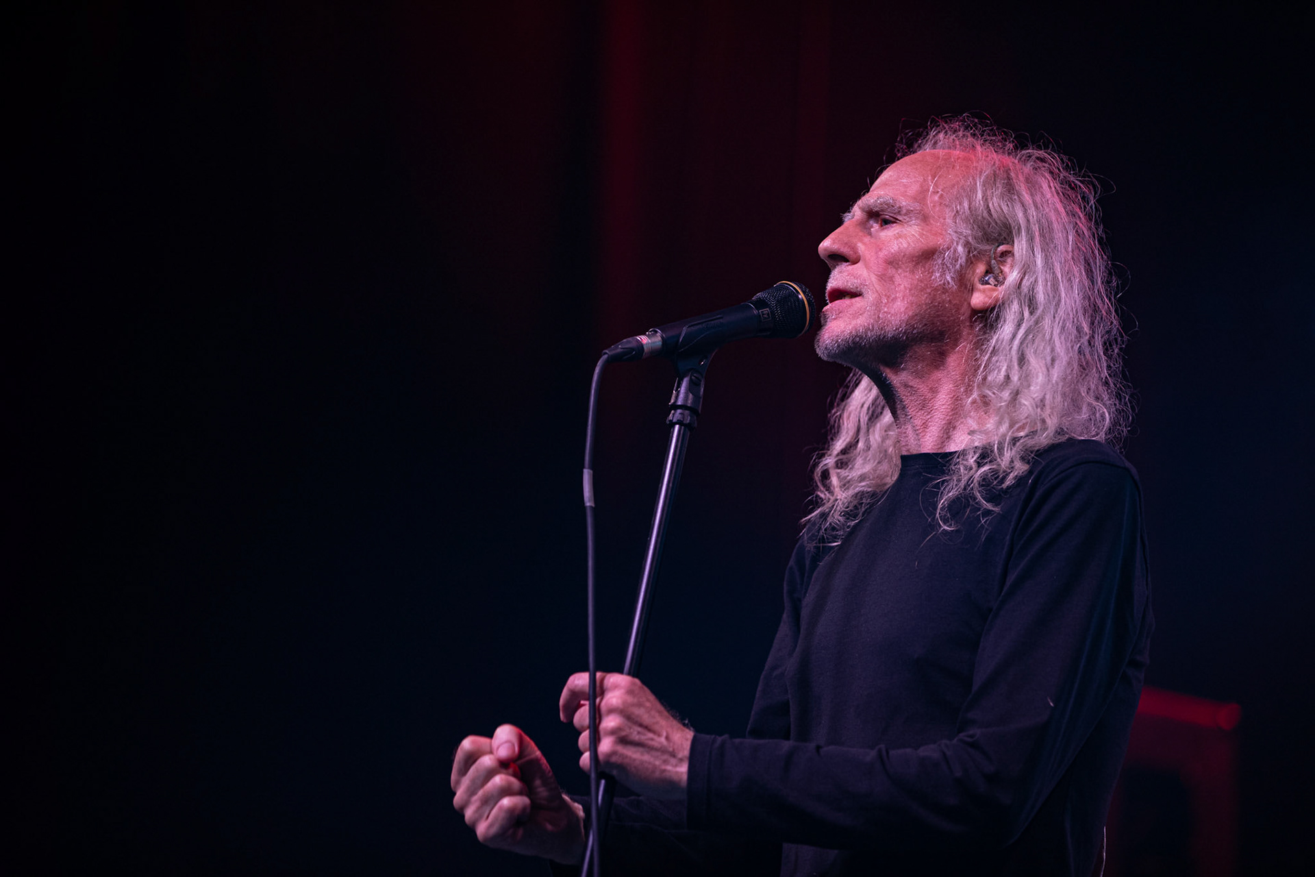 12.09.2021 - KAT i Roman Kostrzewski - koncert "Do zobaczenia w piekle" Wroclaw, Centrum Koncertowe A2.  Roman Kostrzewski - wokal,fot. Andrzej kaziq Wasilkiewicz