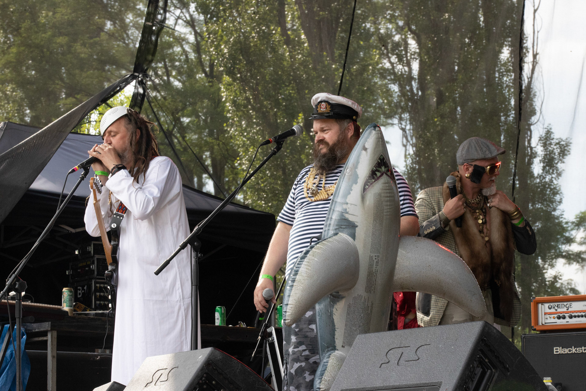 The Novorodkens i Hacrmistrz Gruczol- koncert Zacieralia w warszawskiej Progresji.Gramy Do Woli - Warszawa, Progresja.Fot. Andrzej Wasilkiewicz/Reporter