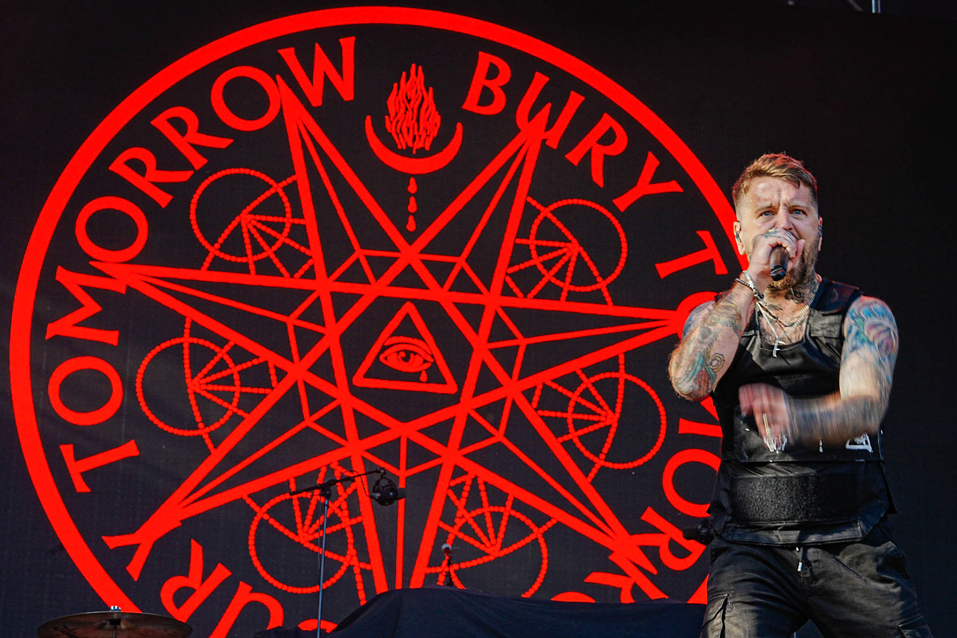 10.06.2023 Bury Tomorrow trzeci dzien festiwaluMystic Festival 2023, Stocznia Gdanska fot. Andrzej Wasilkiewicz/Reporter