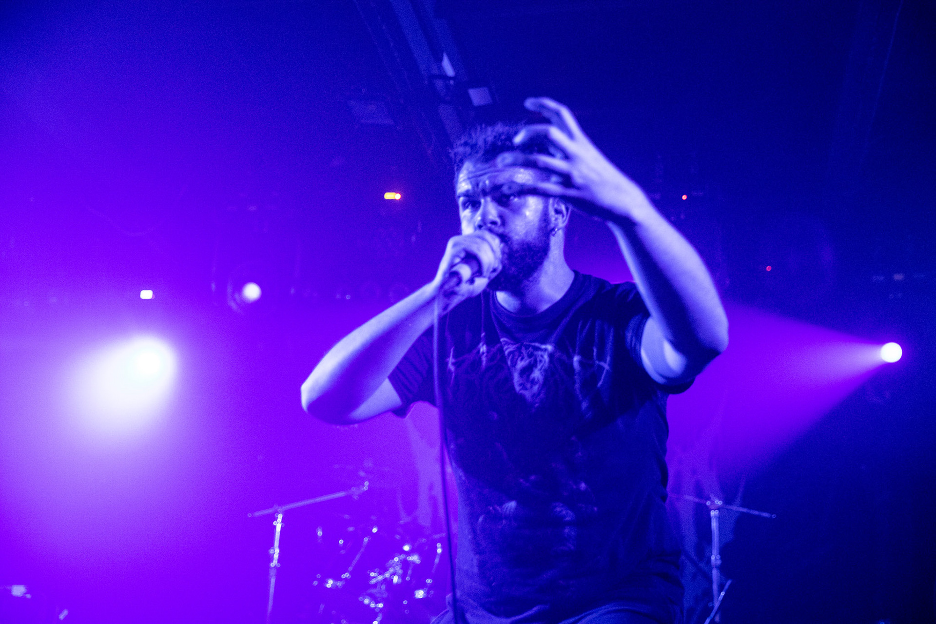 1.04.2019 Defeated Sanity, Warszawa, klub Proxima, DEFEATED SANITY brutal death metal, Niemcy
Lille Gruber - Drums
Jacob Schmidt - Bass
Christian Kühn - Guitar
Josh Welshman - Vocals Knock Out Productions, Left Hand Sounds.