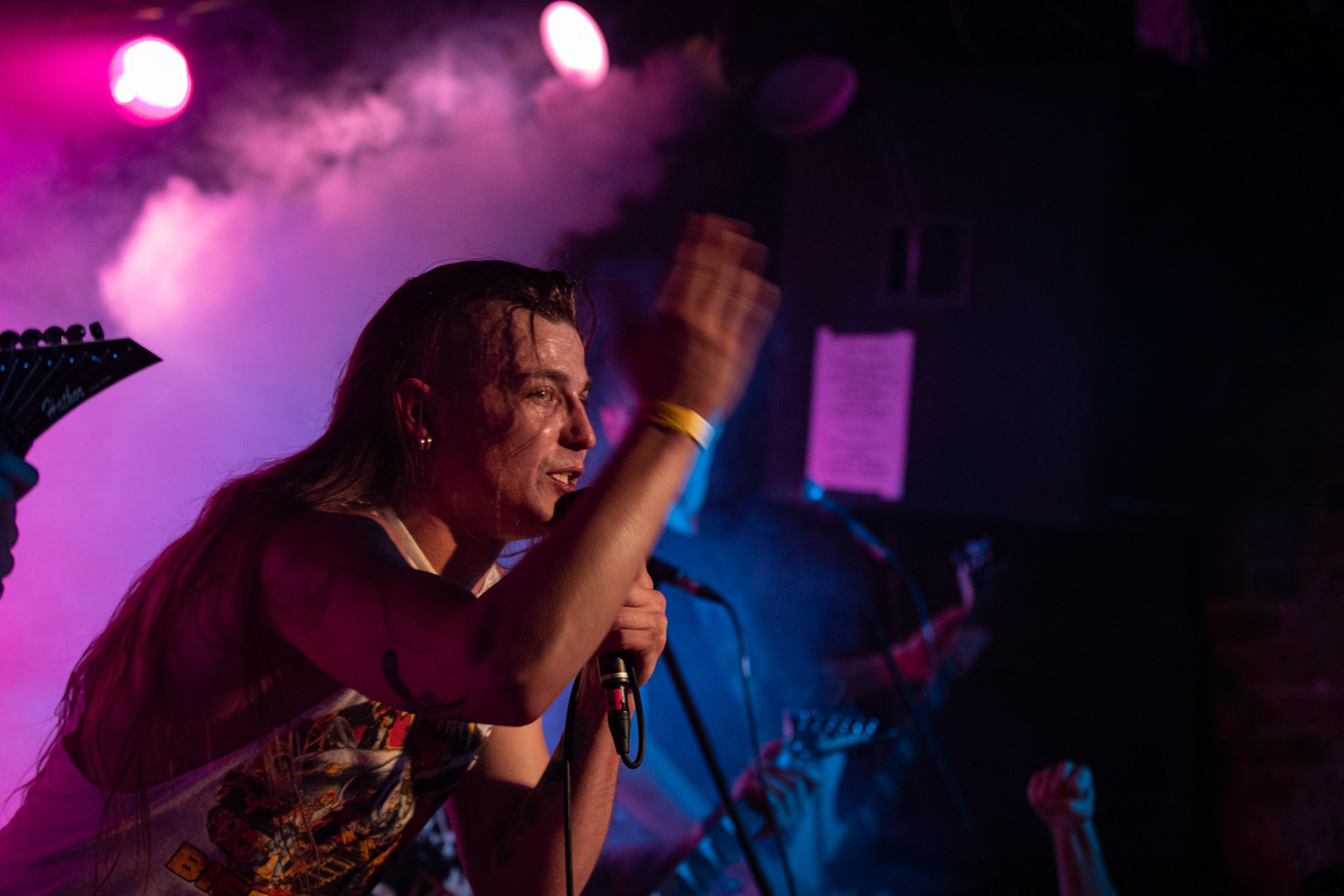 1.02.2020 Blood For Blood Tour part I. koncert zespołu Tester Gier - Crossover Thrash, Punk, Hardcore, Metal, Warszawa klub VooDoo, fot. Andrzej Wasilkiewicz/REPORTER