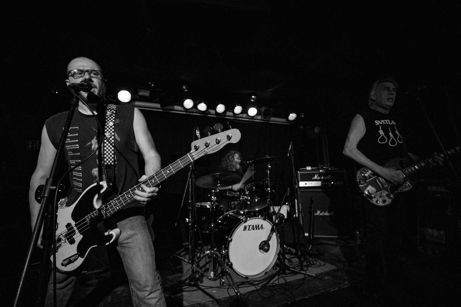 8.08.2019. D.O.A. - kanadyjska legenda punkrocka w warszawskim Pogłosie.
D.O.A. - Kanada, Vancouver, punk rock band, hardcore punk, 
Joe Keithley - vocals, guitar 
Mike Hodsall - bass 
Paddy Duddy - drums 
Produkcja Boredom Booking
fot. Andrzej kaziq Wasilkiewicz/Reporter