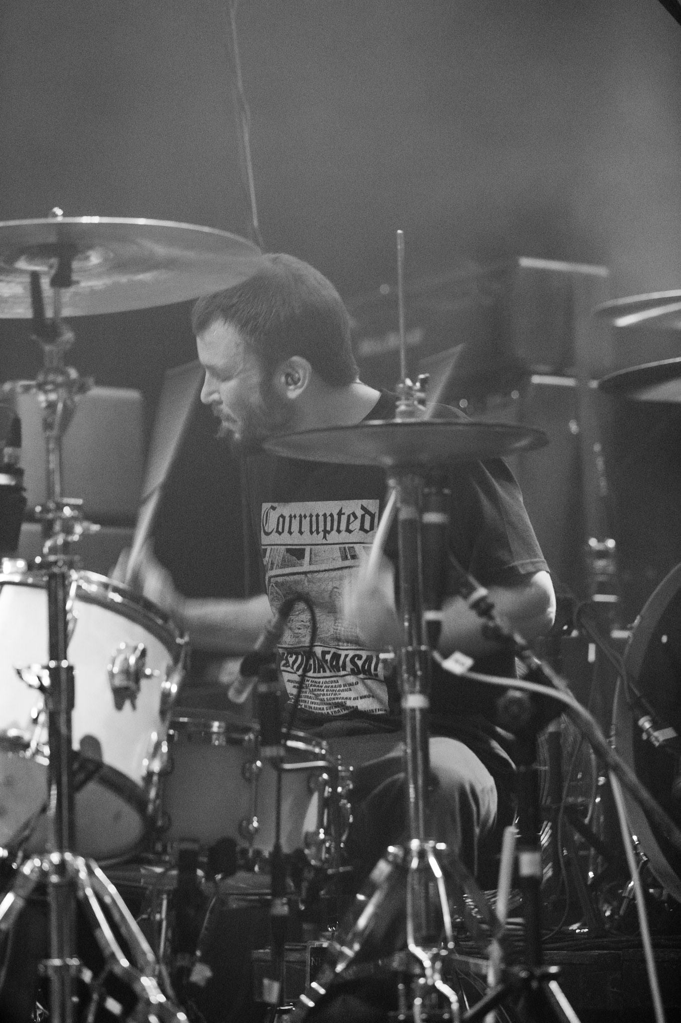 YOB - USA Eugene - Doom metal stoner metal post-metal
Mike Scheidt - wokal gitara,
Travis Foster - perkusja,
Aaron Rieseberg - bass, Produkcja Knock Out Productions, fot. Andrzej kaziq Wasilkiewicz/Reporter