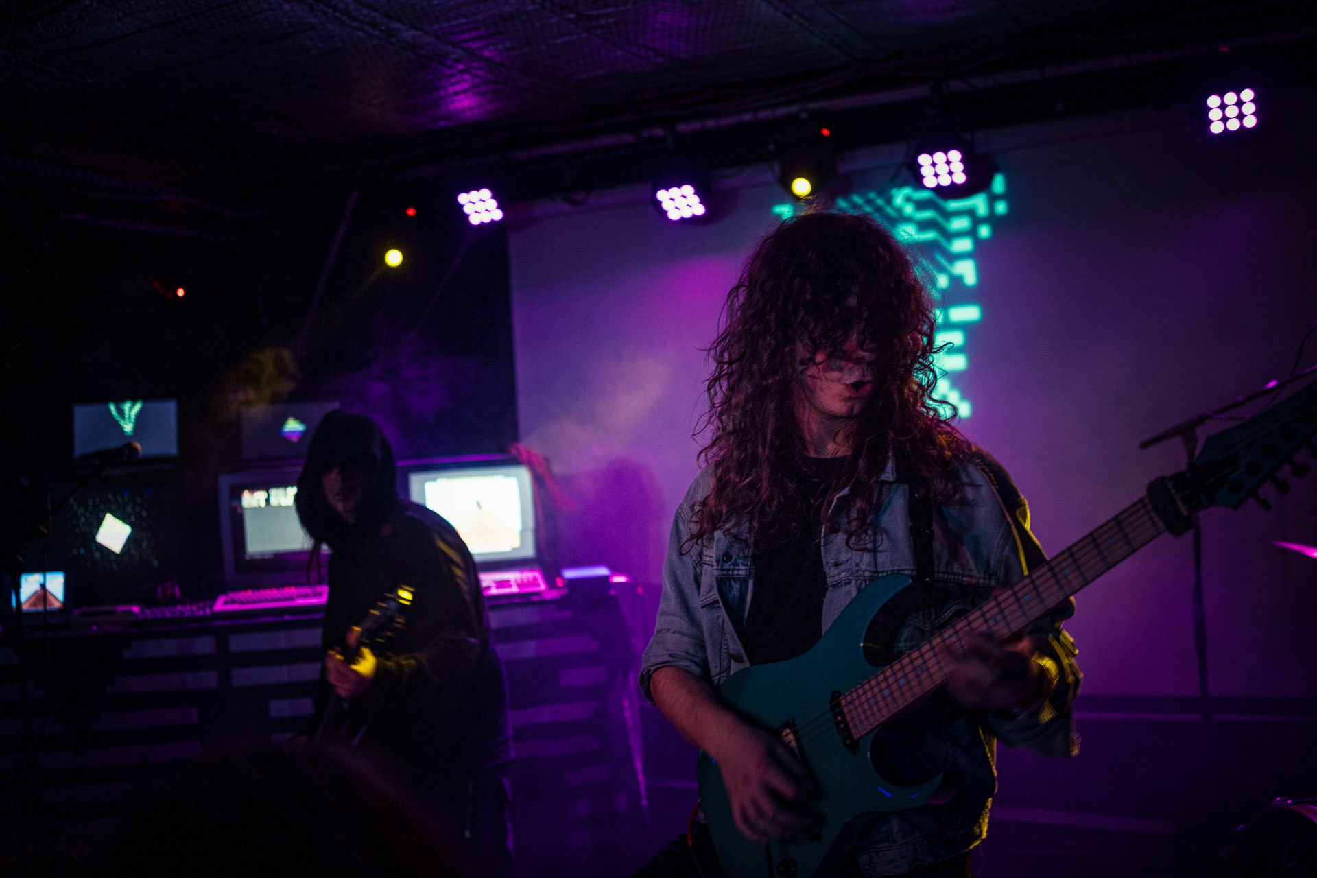 2023.02.24 - Master Boot Record - Rome, Italy band. I am a 486DX-33MHz-64MB processing avant-garde chiptune, synthesized heavy metal &amp; classical symphonic music. Synthesized, Dehumanized.Winiary Bookings, Hydrozagadka, Warszawa. Fot. Andrzej Wasilkiewicz/Reporter