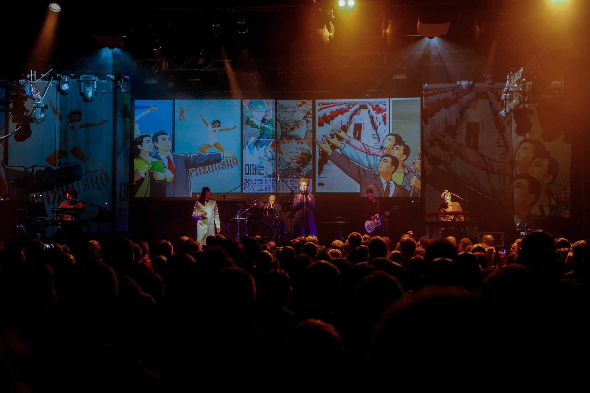 25.02.2019 LAIBACH - koncert warszawska Progresja,  
fot. Andrzej Wasilkiewicz/Reporter