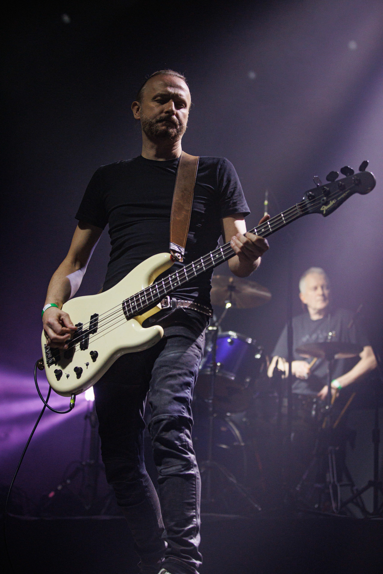 16.11.2021 Dezerter - 40 lecie,koncert Warszawa Palladium. N/z Krzysiek Grabowski perkusja,N/zJacek Chrzanowski bass, Dezerter, SS20, Punk, Punkrock, hardcore, rock.fot. Andrzej Wasilkiewicz/REPORTER