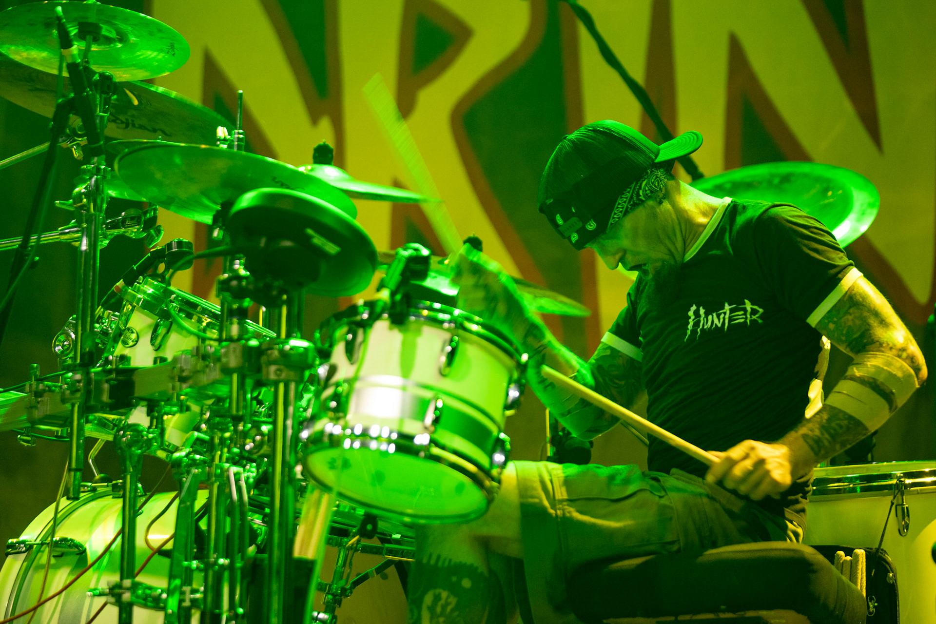 Legendy Metalu Acid Drinkers - rock, trashmetal, - koncert Legendy Metalu w warszawskiej Progresji, 

Tomasz "Titus" Pukacki 
Dariusz "Popcorn" Popowicz 
Maciej "Ślimak" Starosta 
Łukasz "Dzwon" Cyndzer
fot. Andrzej kaziq Wasilkiewicz/Reporter