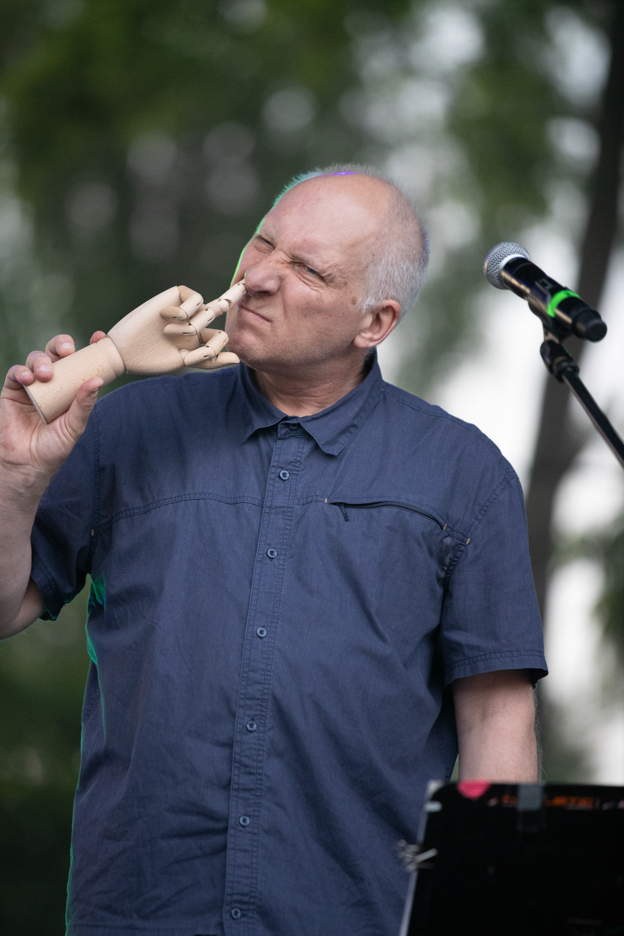 Elektryczne Gitary - koncert Zacieralia w warszawskiej Progresji.Gramy Do Woli - Warszawa, Progresja.Kuba Sienkiewicz - wokal,Fot. Andrzej Wasilkiewicz/Reporter