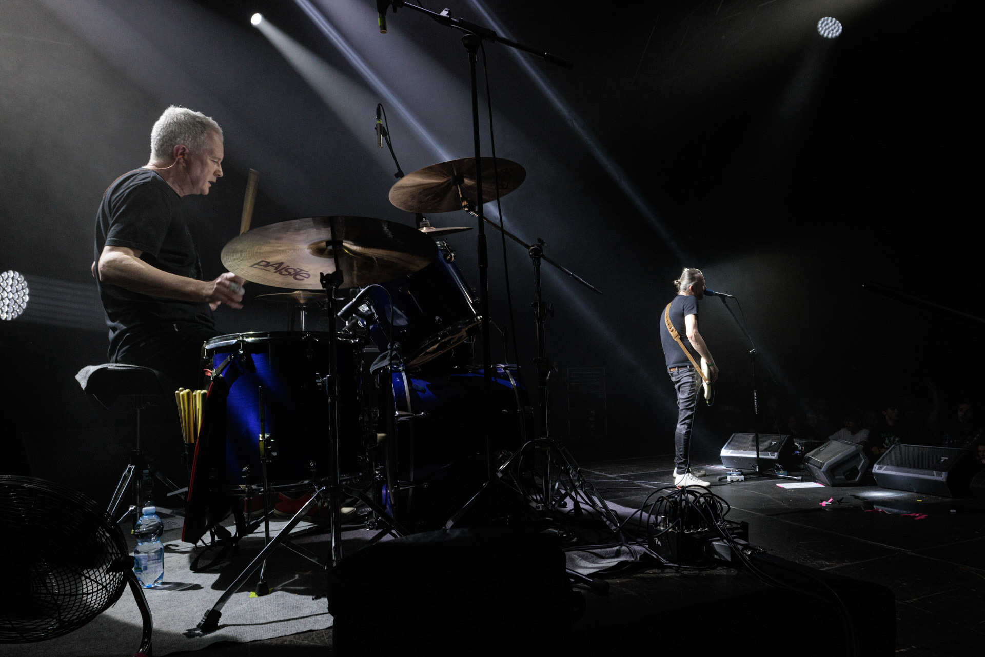 16.11.2021 Dezerter - 40 lecie,koncert Warszawa Palladium. N/z Krzysiek Grabowski perkusja,N/zJacek Chrzanowski bass, Dezerter, SS20, Punk, Punkrock, hardcore, rock.fot. Andrzej Wasilkiewicz/REPORTER