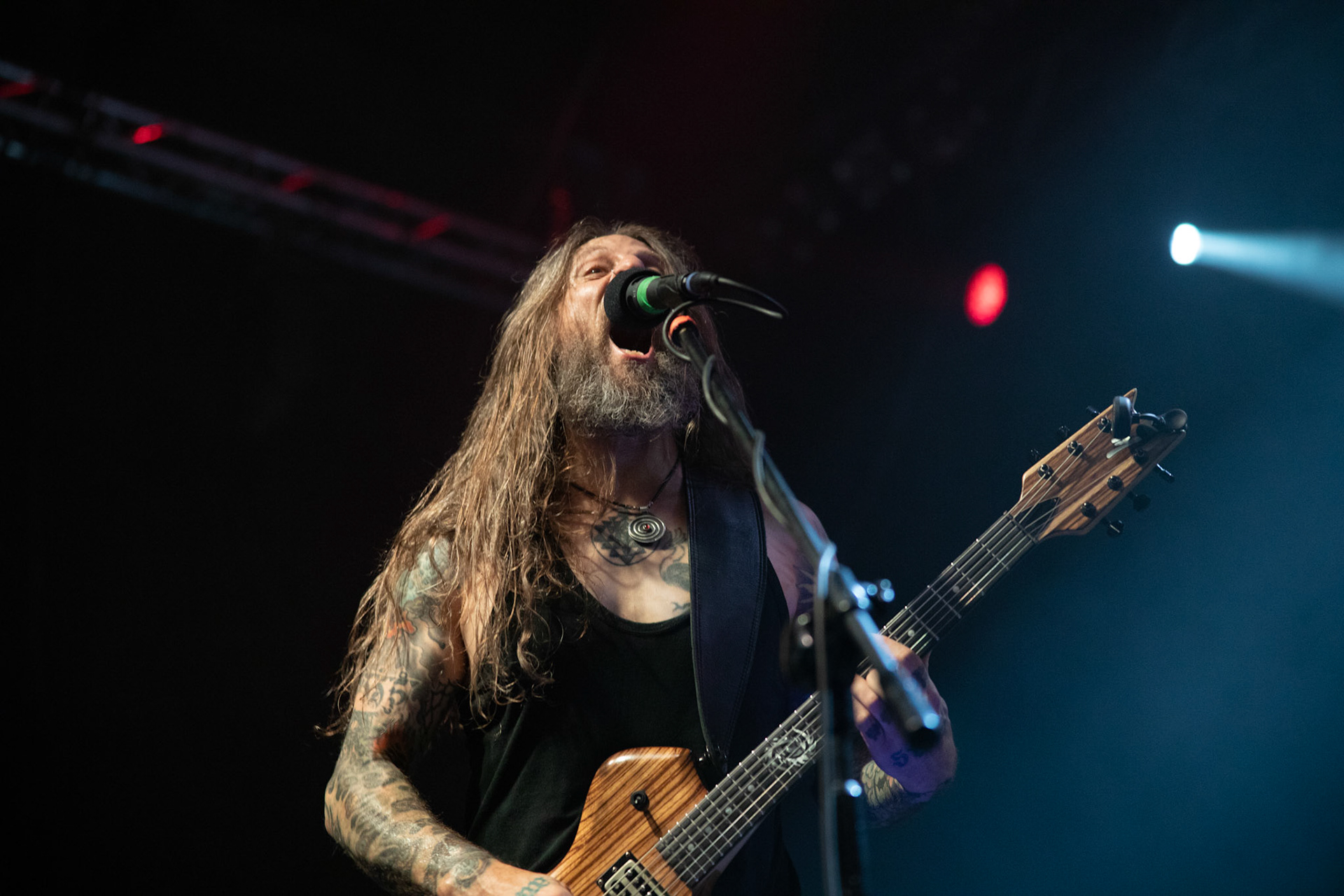 YOB - USA Eugene - Doom metal stoner metal post-metal
Mike Scheidt - wokal gitara,
Travis Foster - perkusja,
Aaron Rieseberg - bass, Produkcja Knock Out Productions, fot. Andrzej kaziq Wasilkiewicz/Reporter