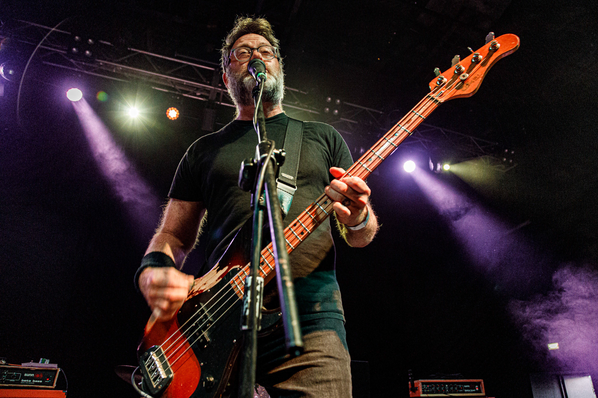 26.06.2022 koncert RED FANG - USA. Relapse Records - stoner, hard rock, metal.Warszawski koncert w klubie Progresja promuje ostatni album amerykanow - Arrows wydany w 2021r.Produkcja WiniaryBookings. Patronat koncertu Antyradio.fot. Andrzej Wasilkiewicz/Reporter